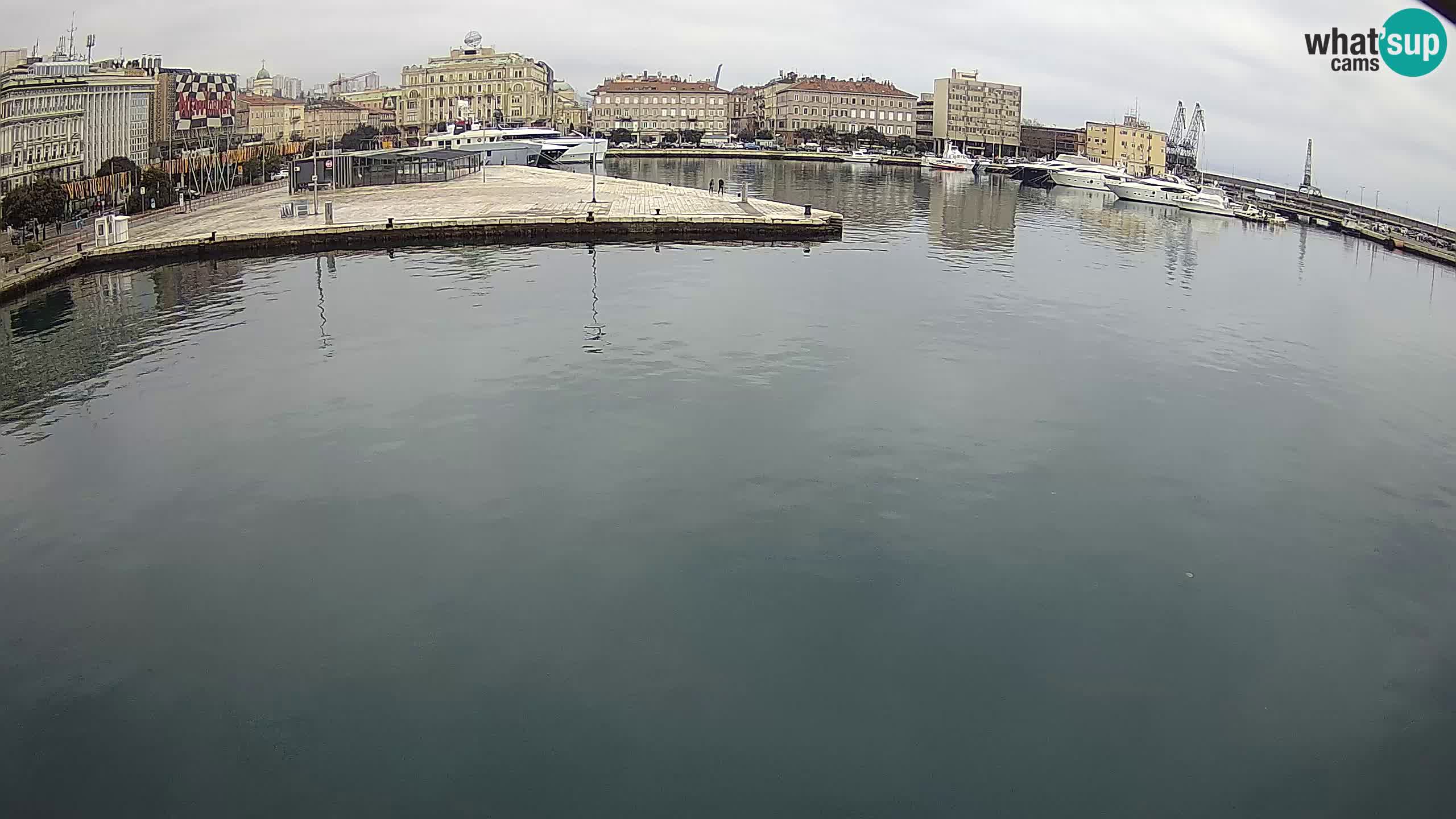 Botel Marina – Rijeka live cam