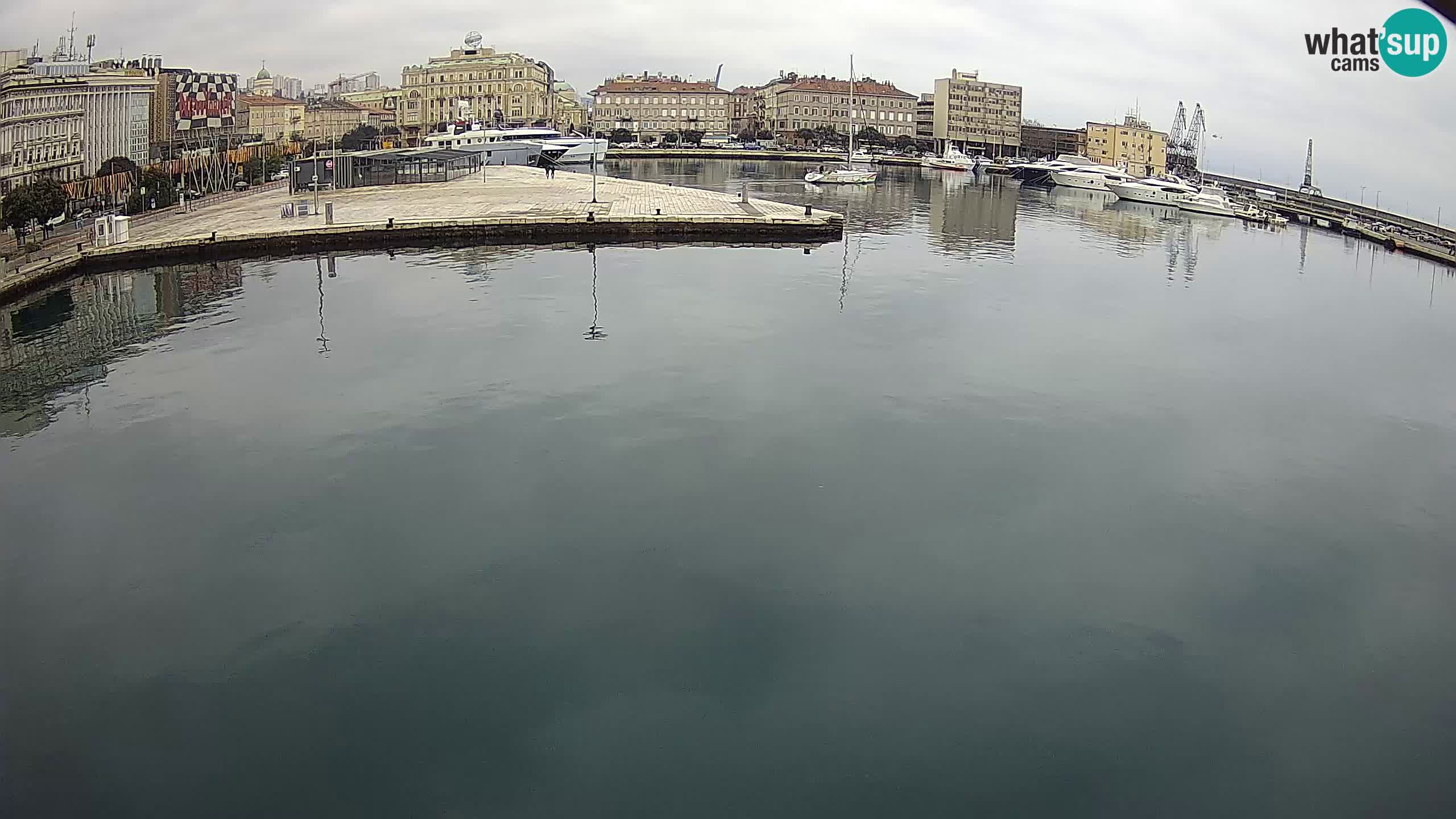 Botel Marina – Fiume live webcam