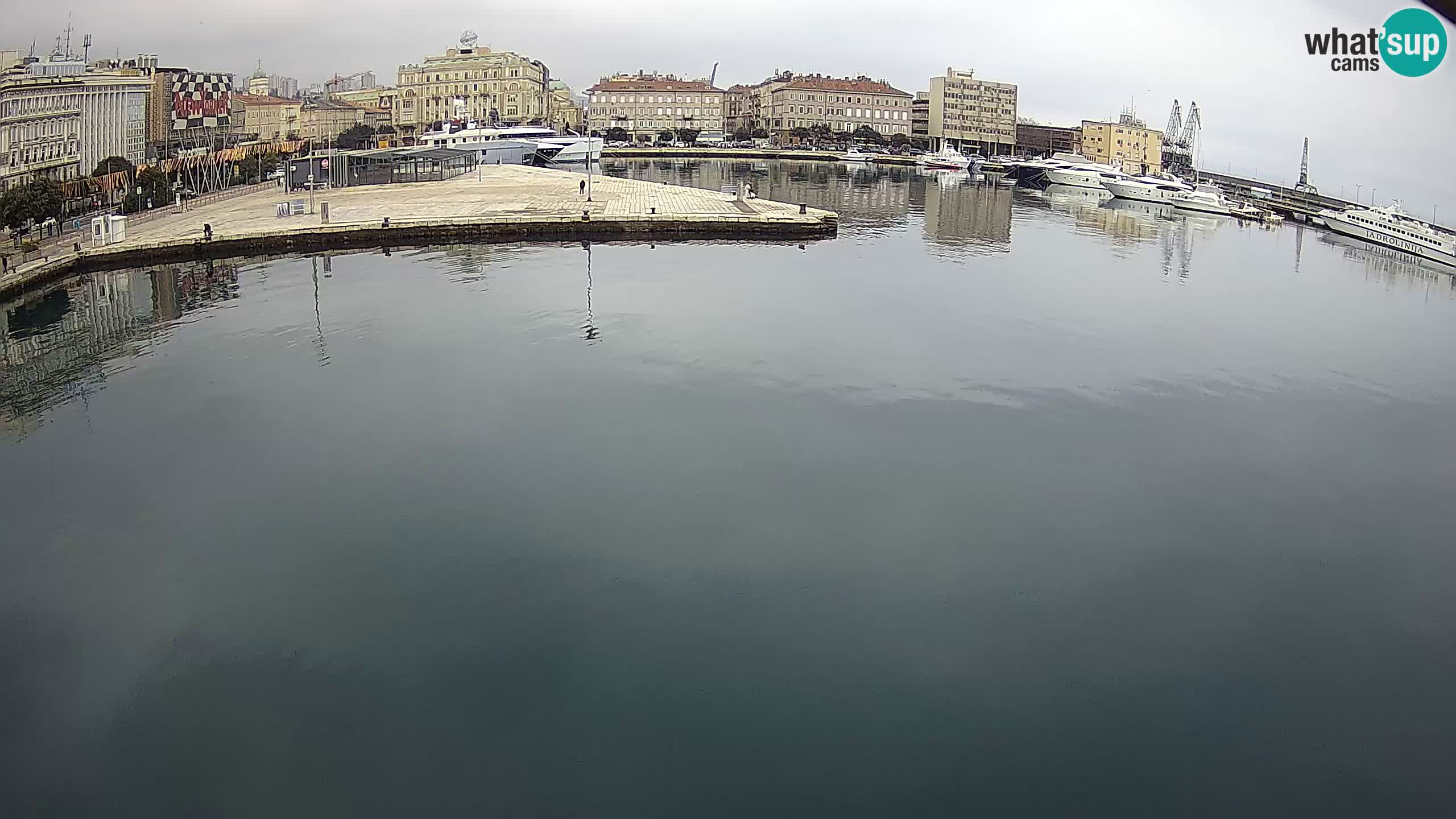 Botel Marina – Rijeka webcam