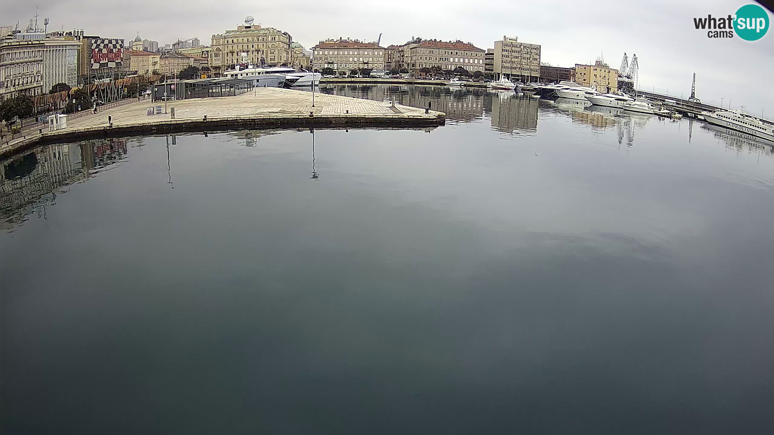 Botel Marina – Fiume live webcam