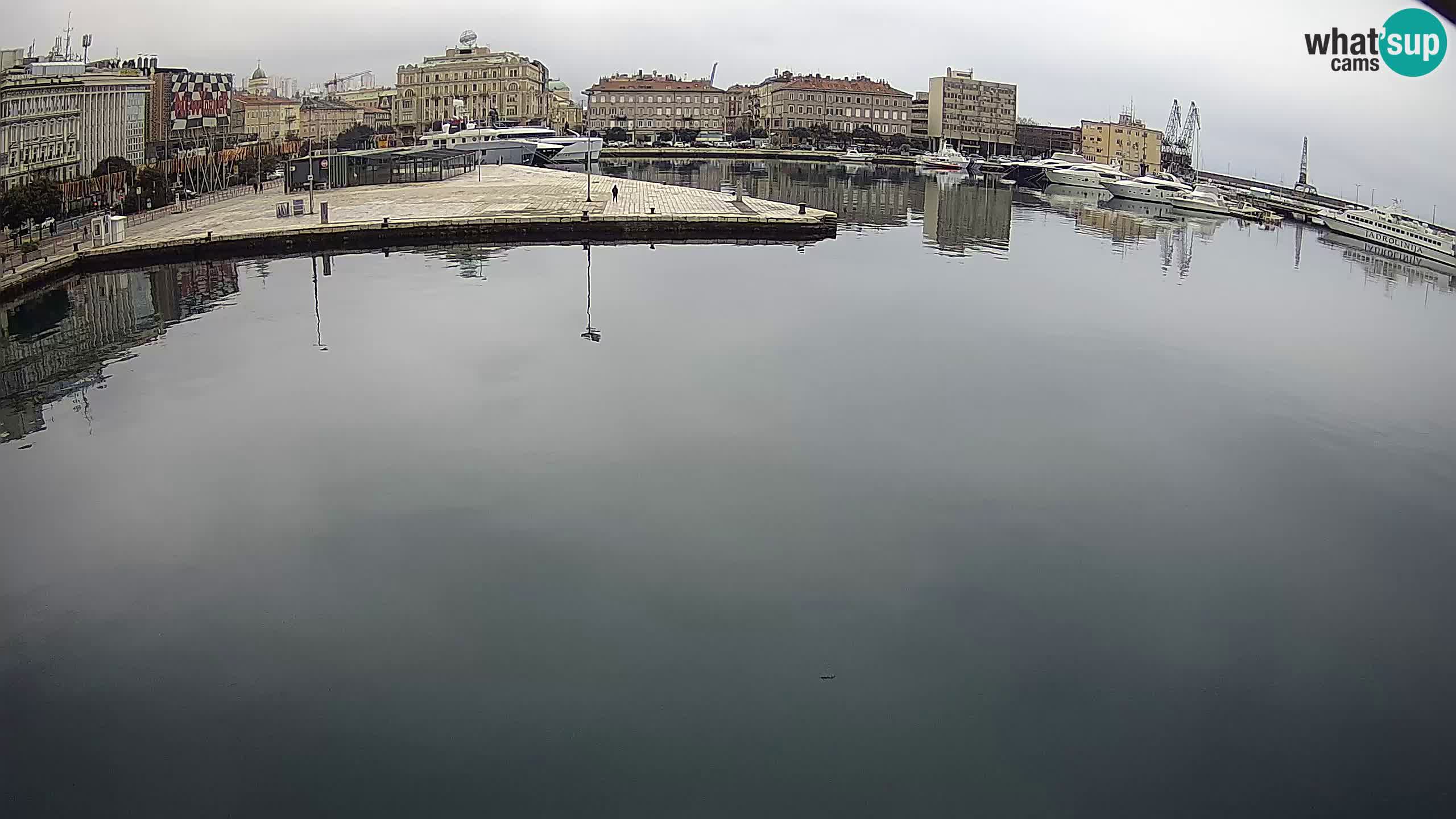 Botel Marina – Rijeka live cam