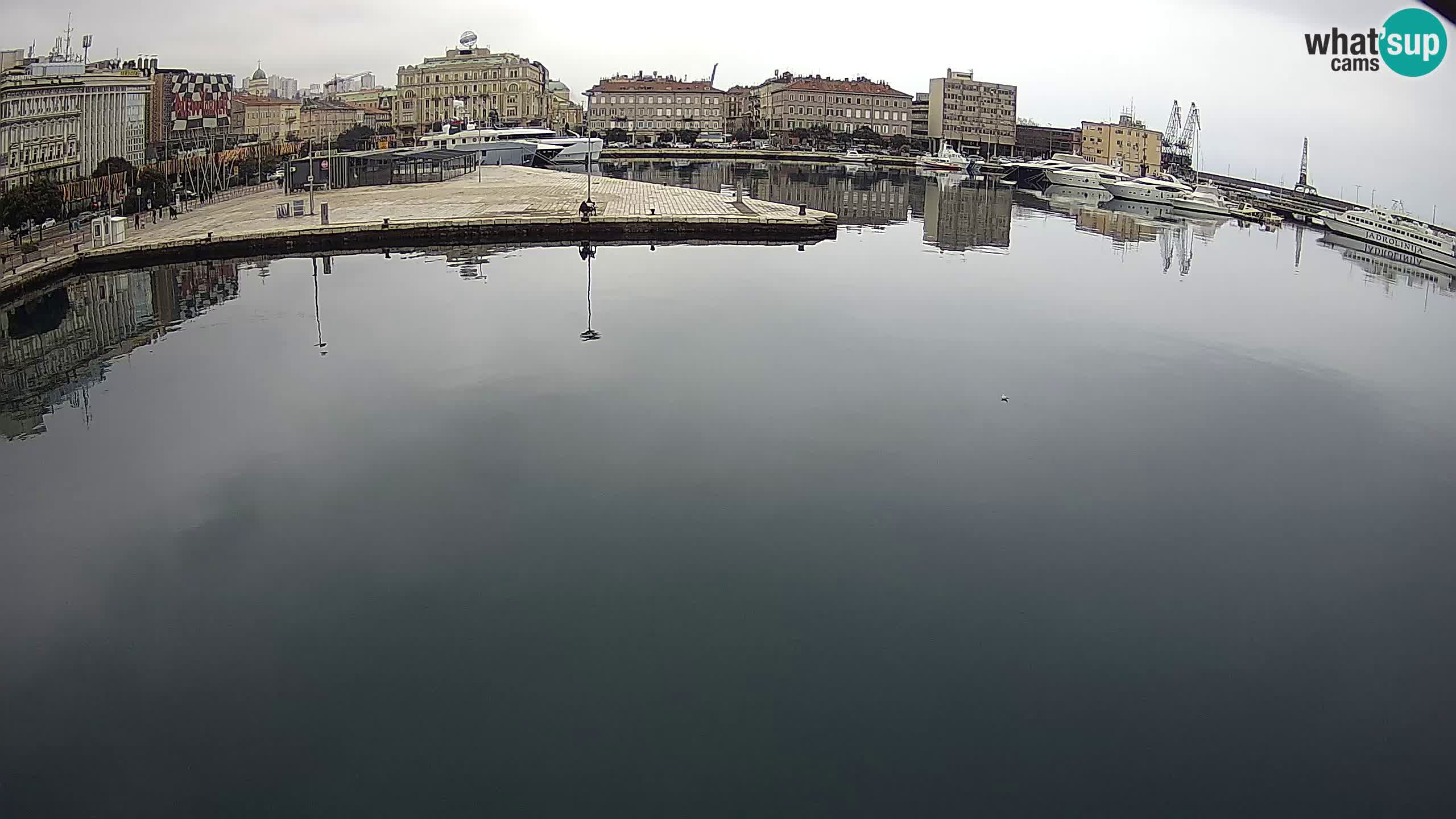 Botel Marina – Rijeka webcam