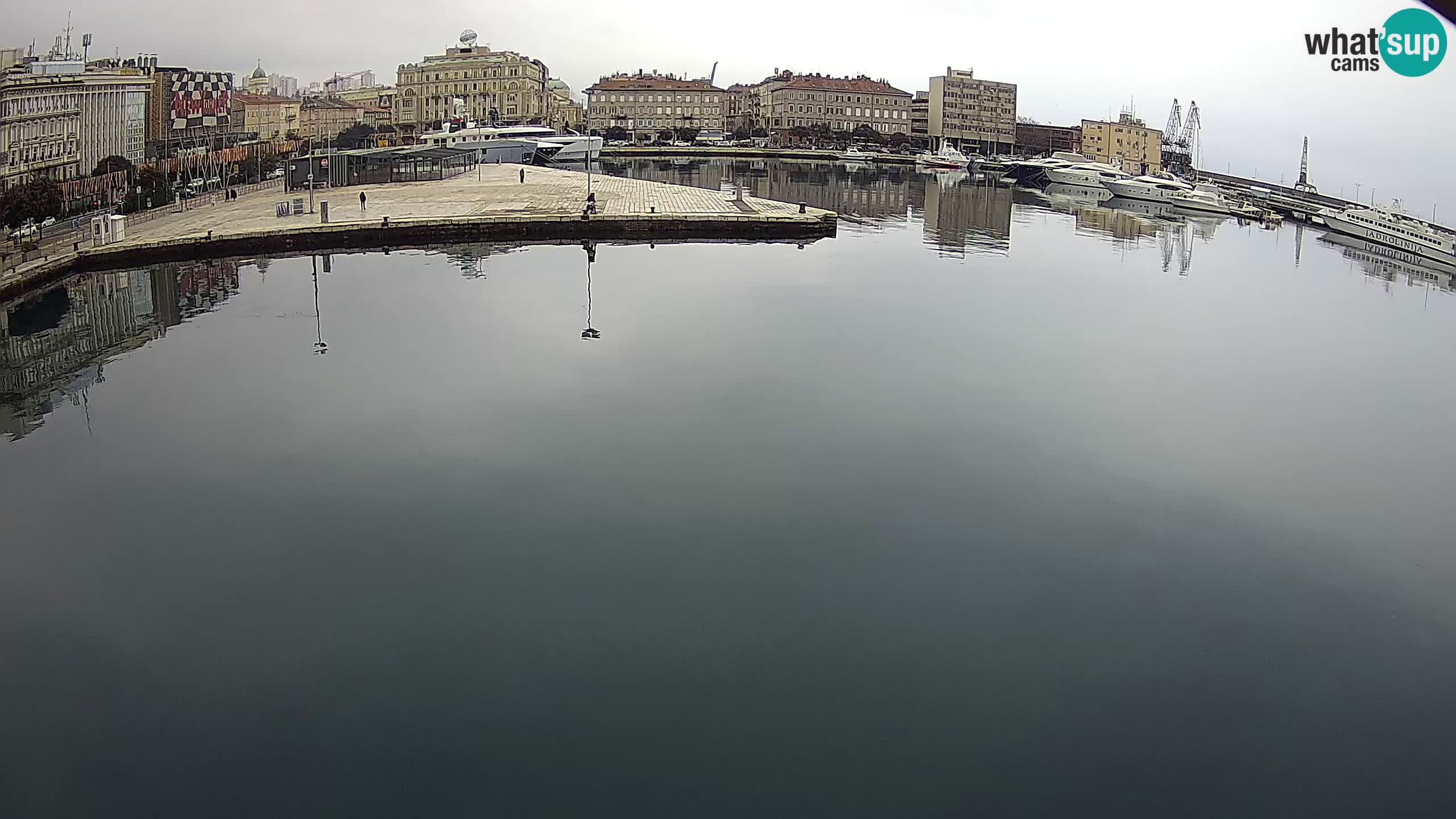 Rijeka – Botel Marina web kamera