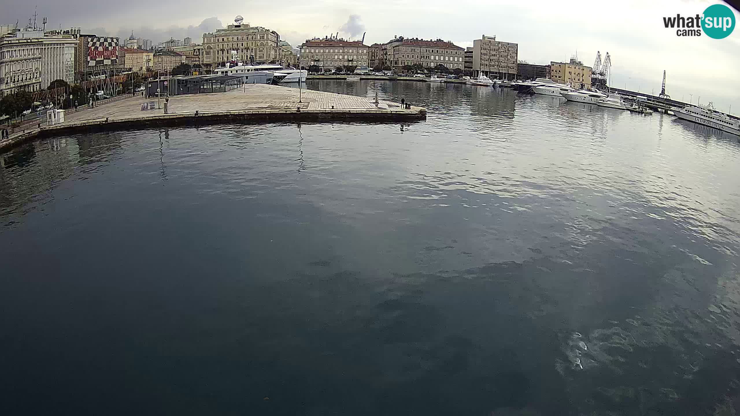 Botel Marina cámara web en vivo Rijeka