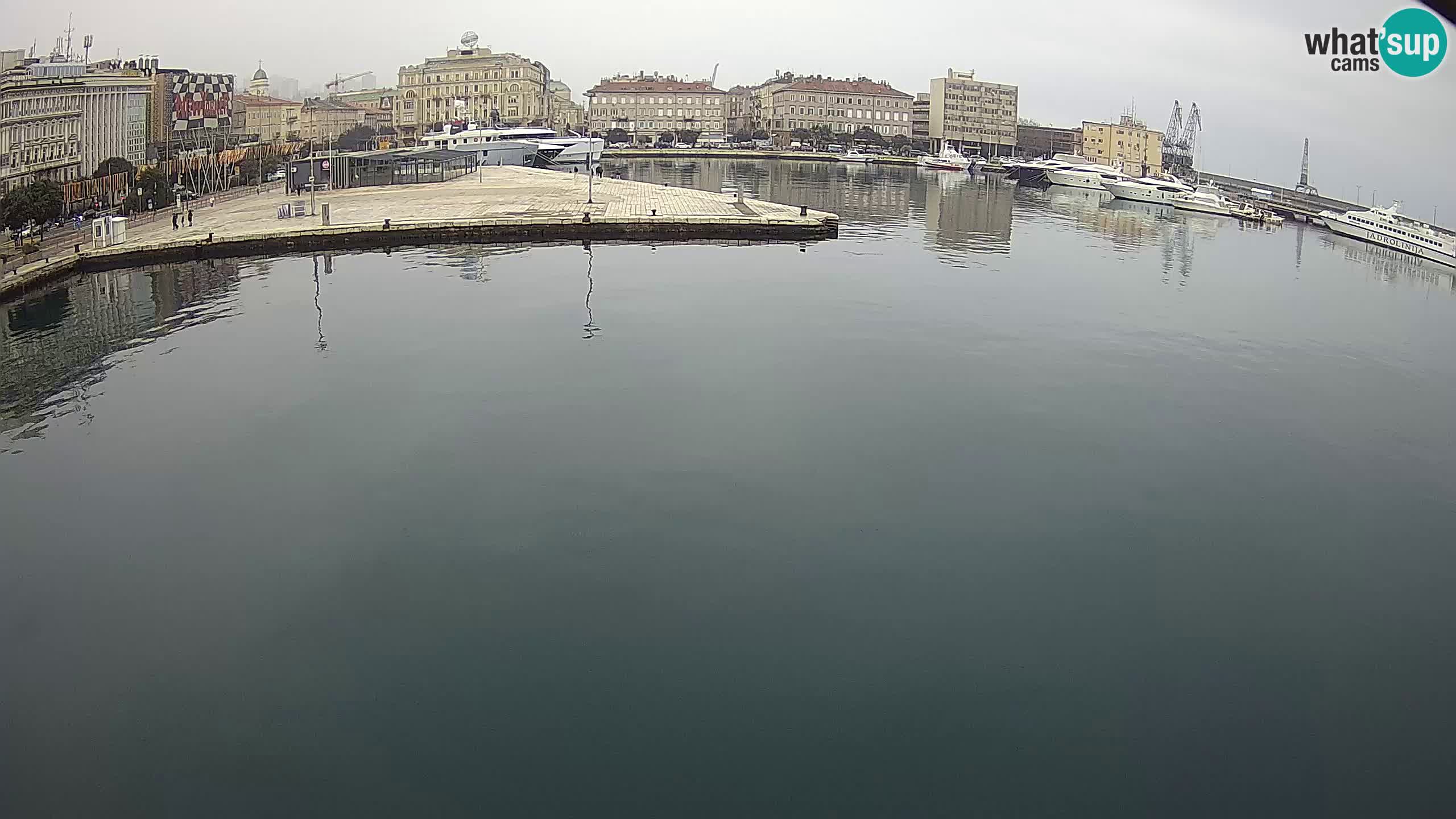 Botel Marina – Fiume live webcam