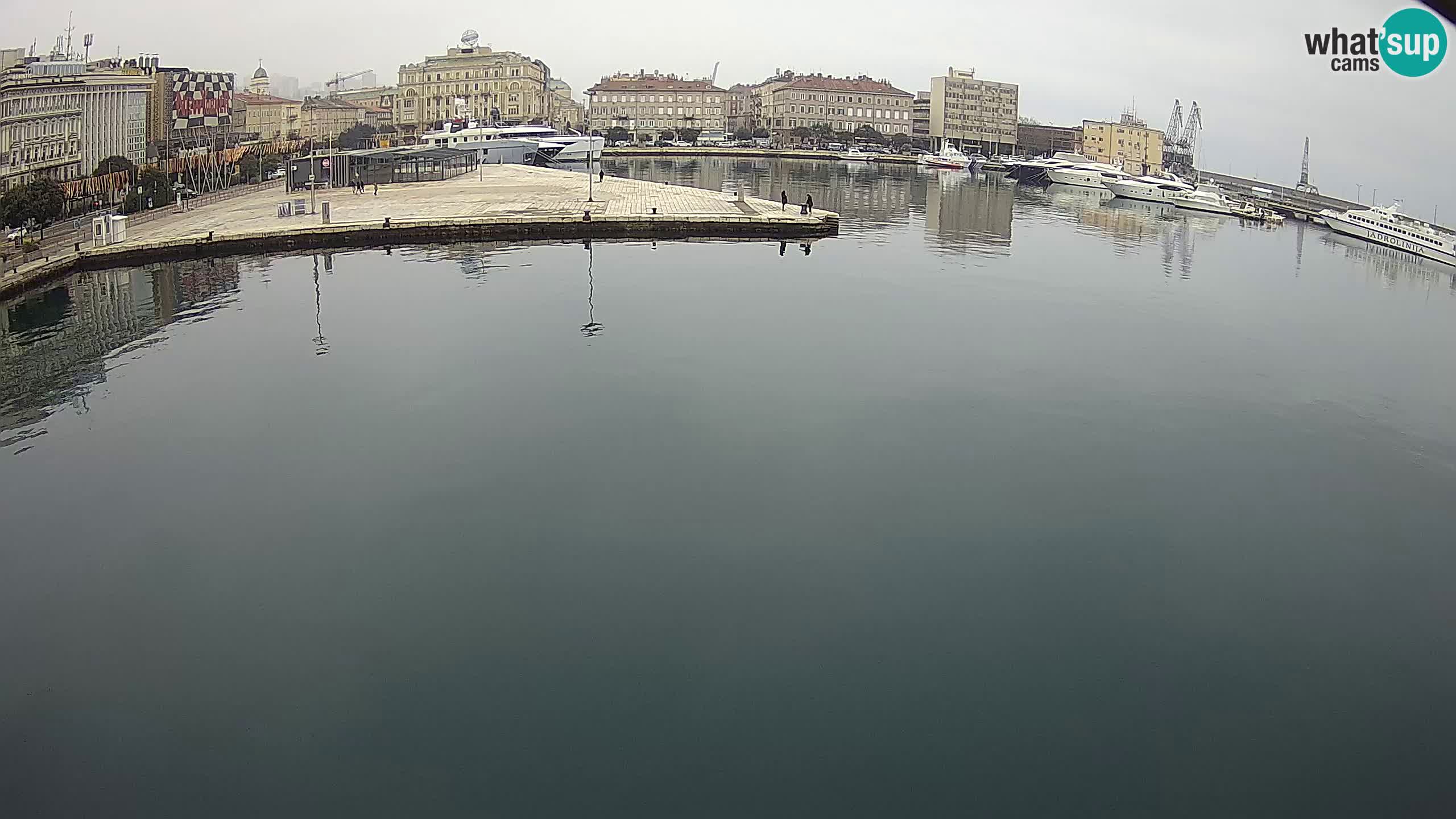 Botel Marina – Fiume live webcam