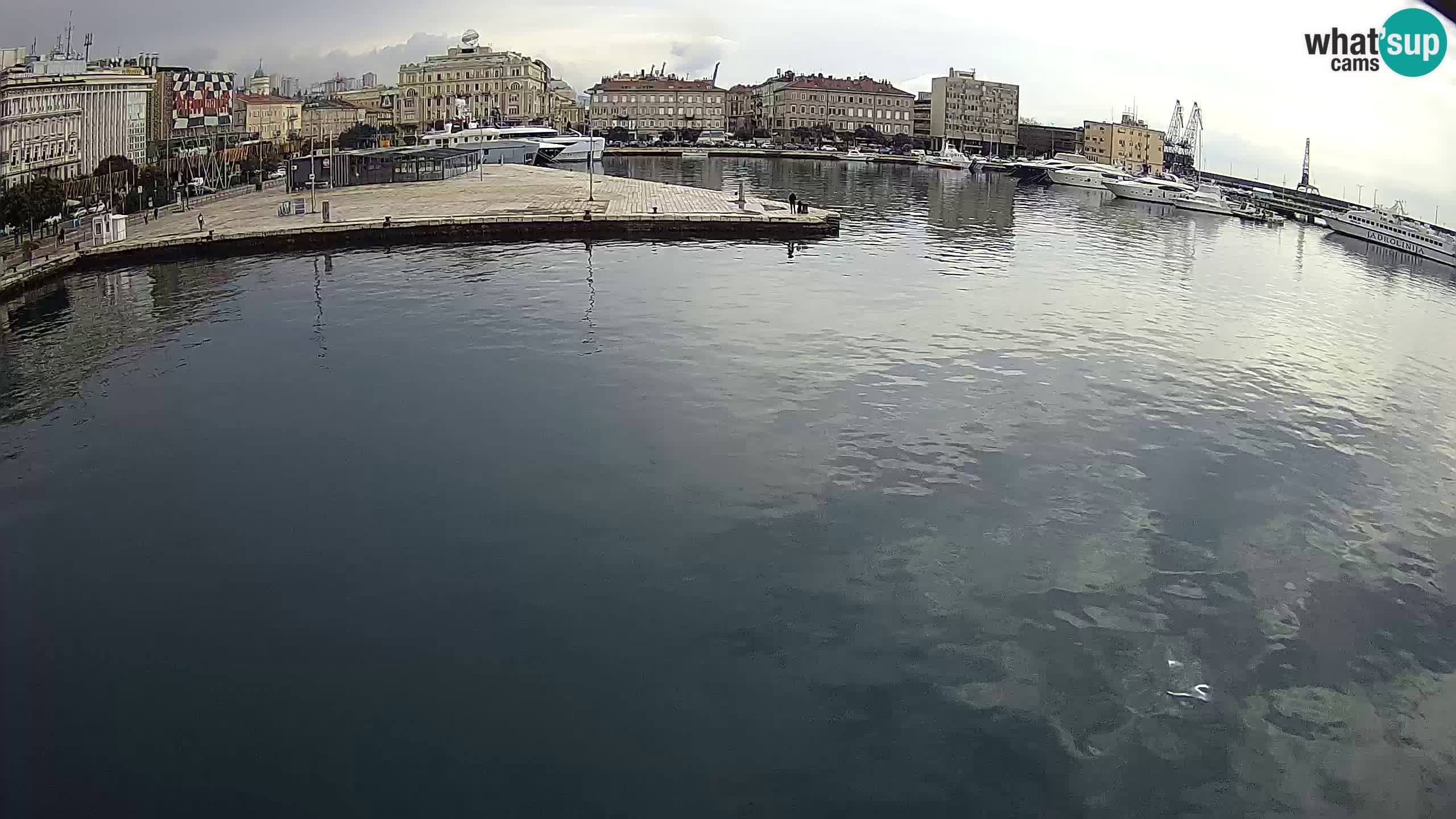 Botel Marina cámara web en vivo Rijeka