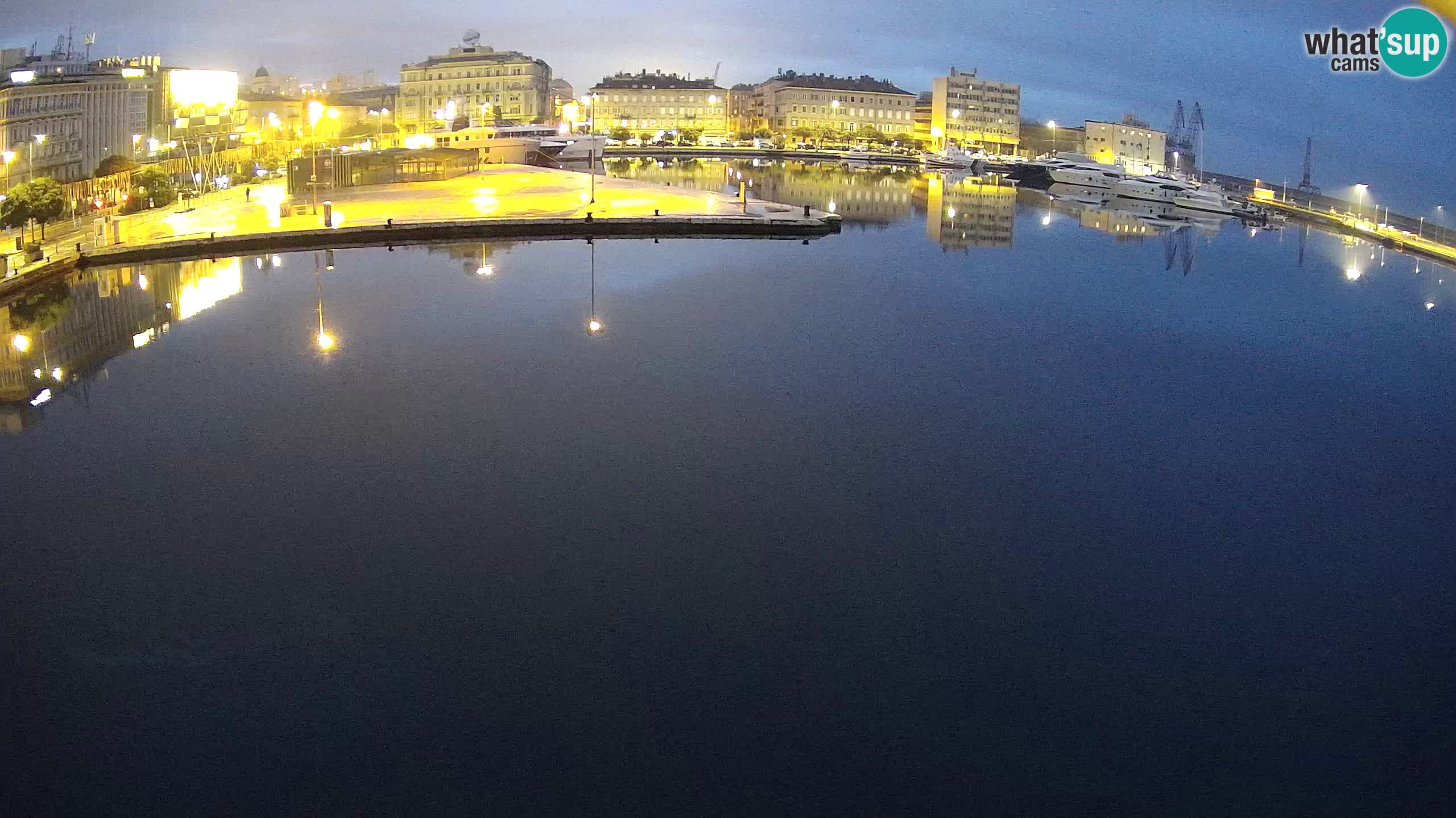 Botel Marina cámara web en vivo Rijeka