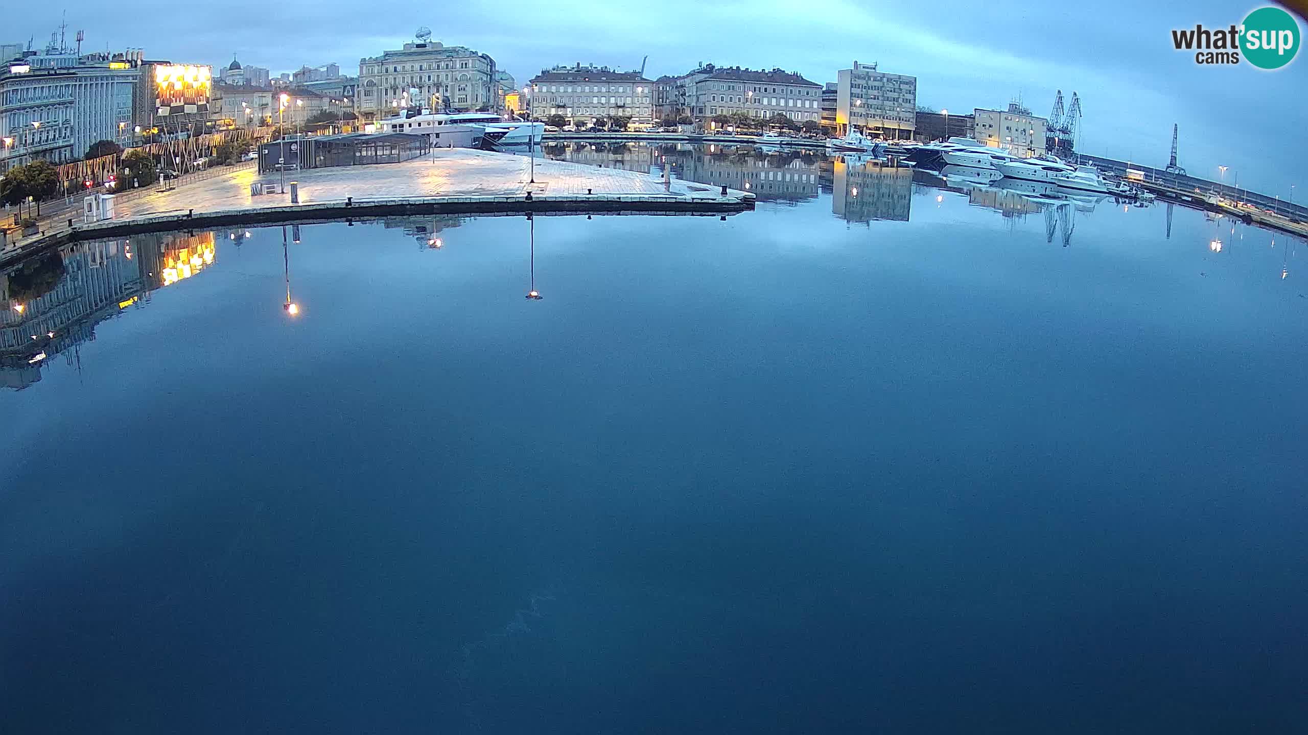 Rijeka – Botel Marina web kamera