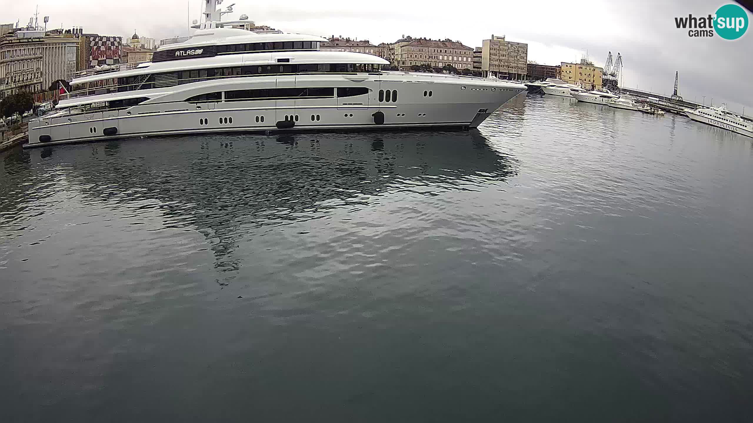 Rijeka – Botel Marina web kamera