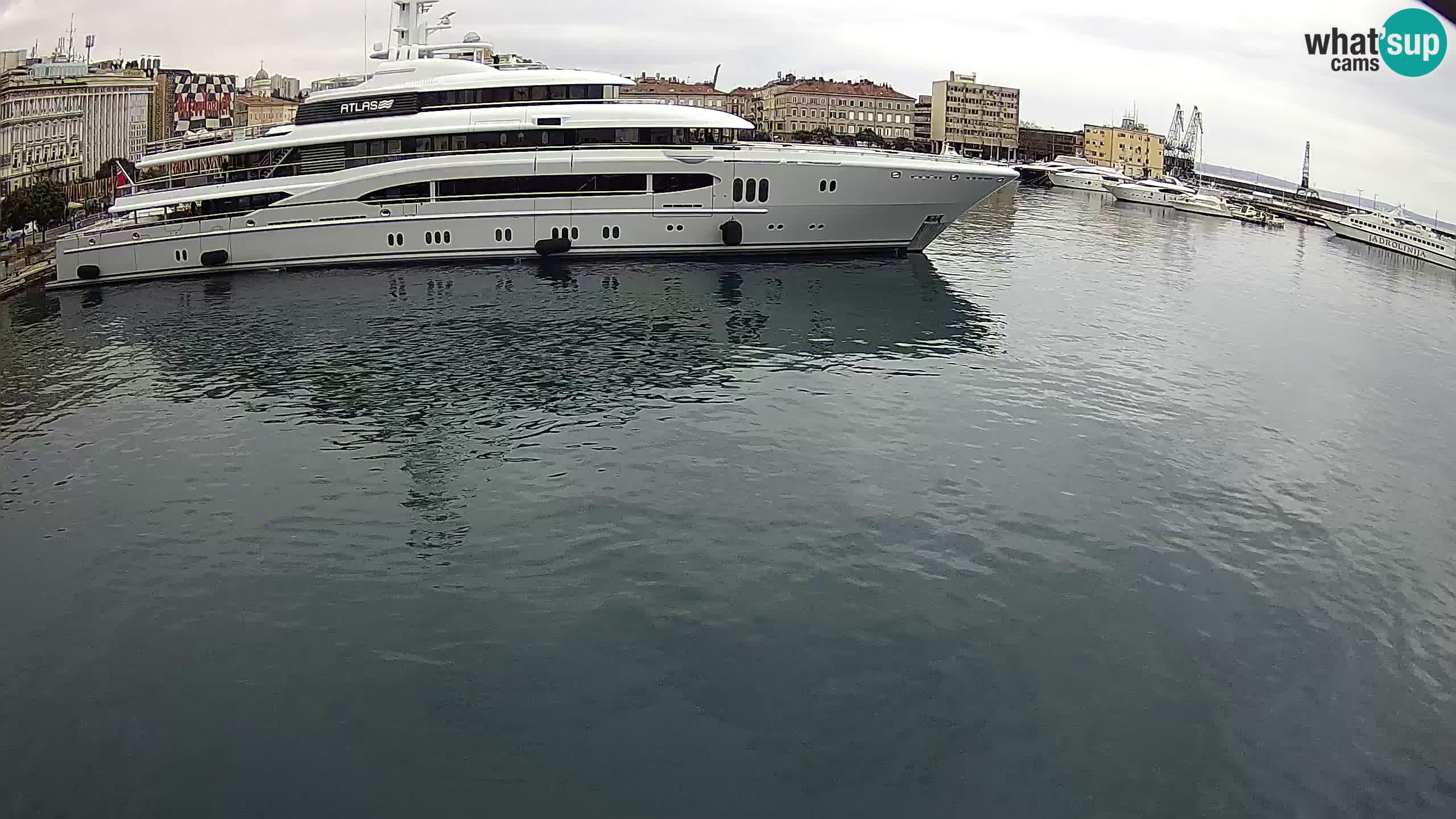 Botel Marina – Rijeka live cam