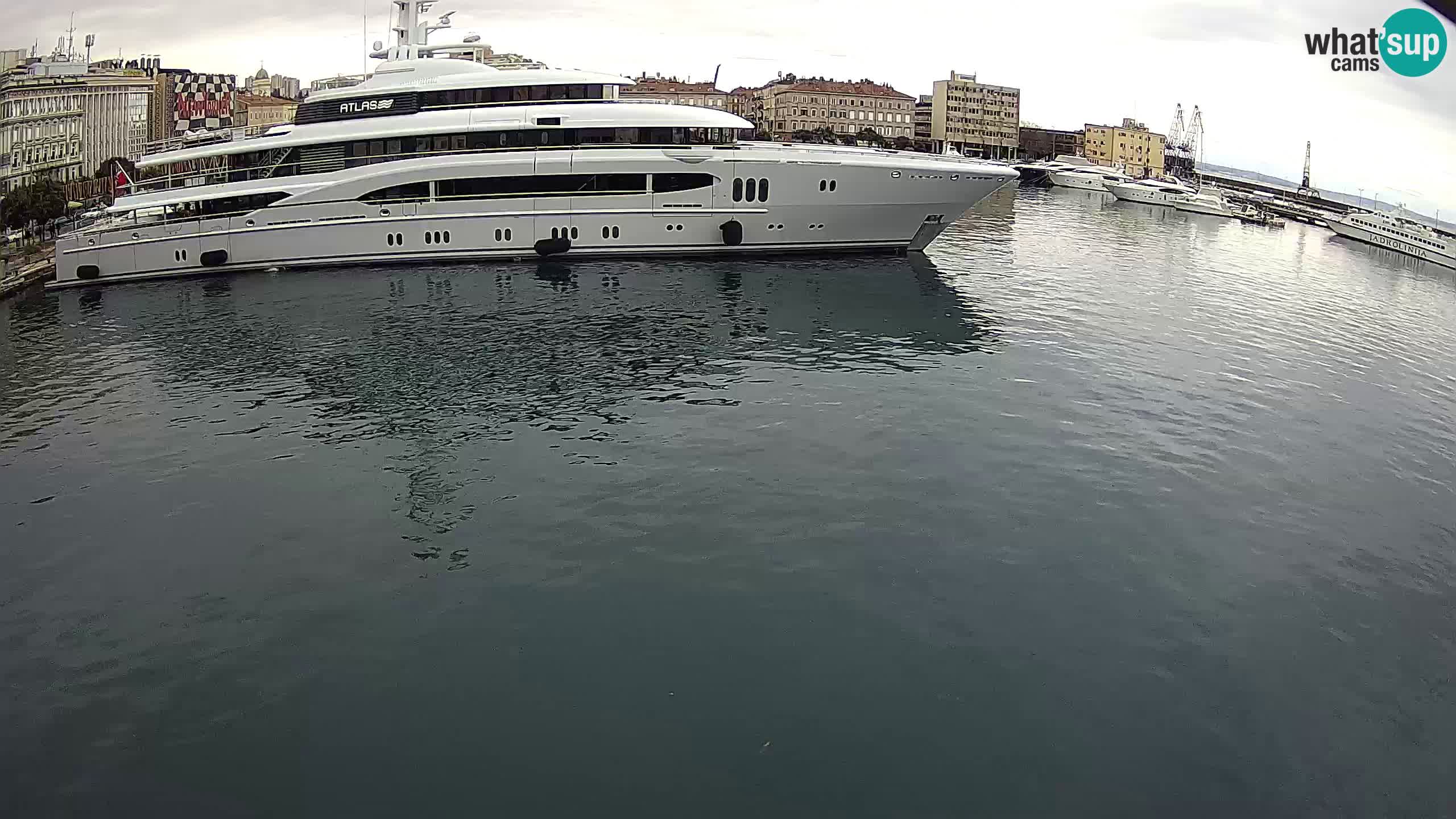 Rijeka – Botel Marina webcam en direct