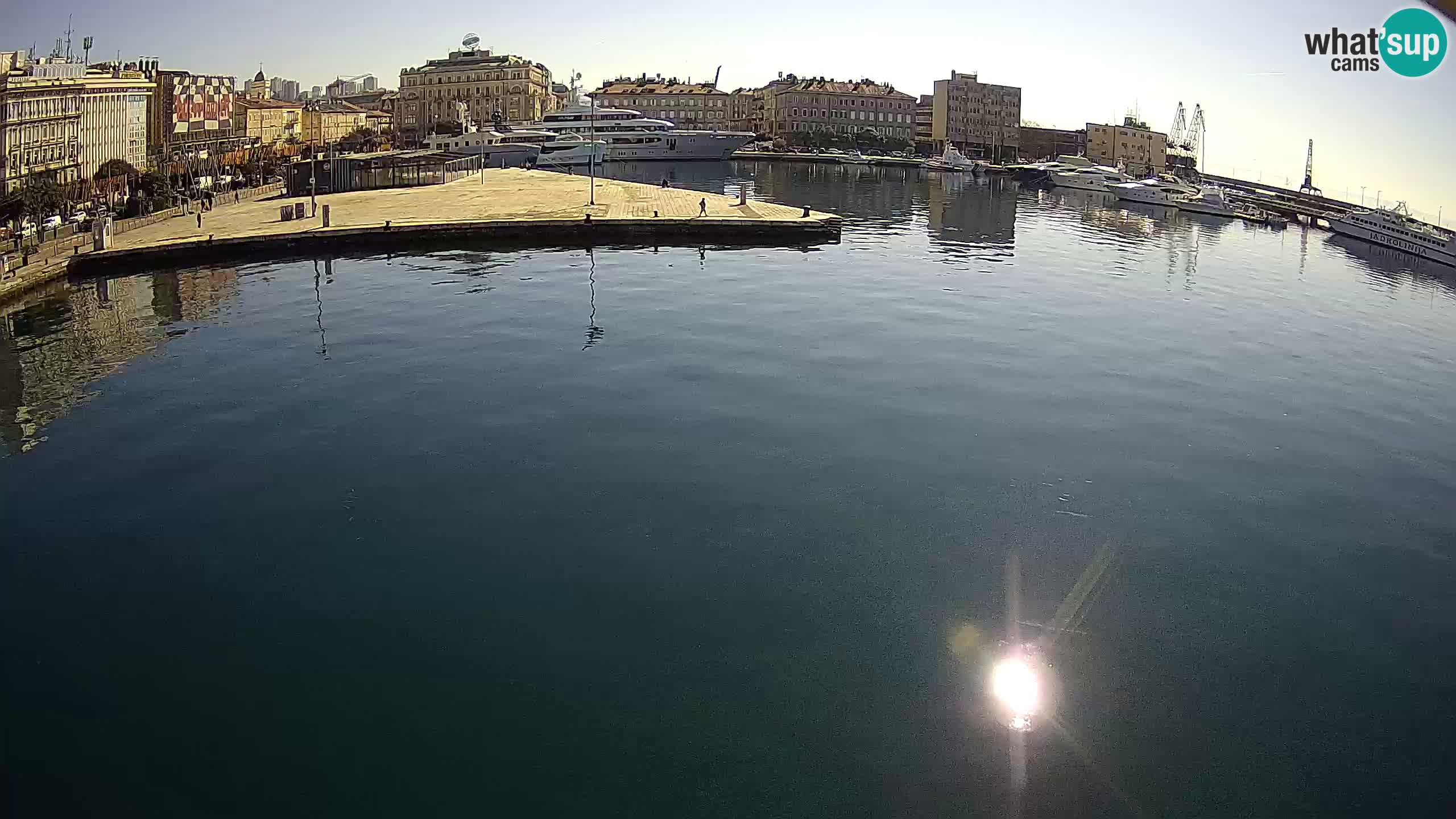 Botel Marina – Rijeka live cam