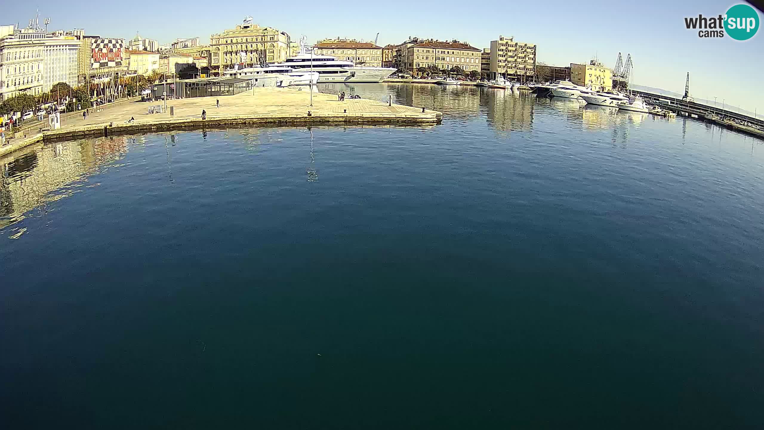 Botel Marina – Rijeka live cam