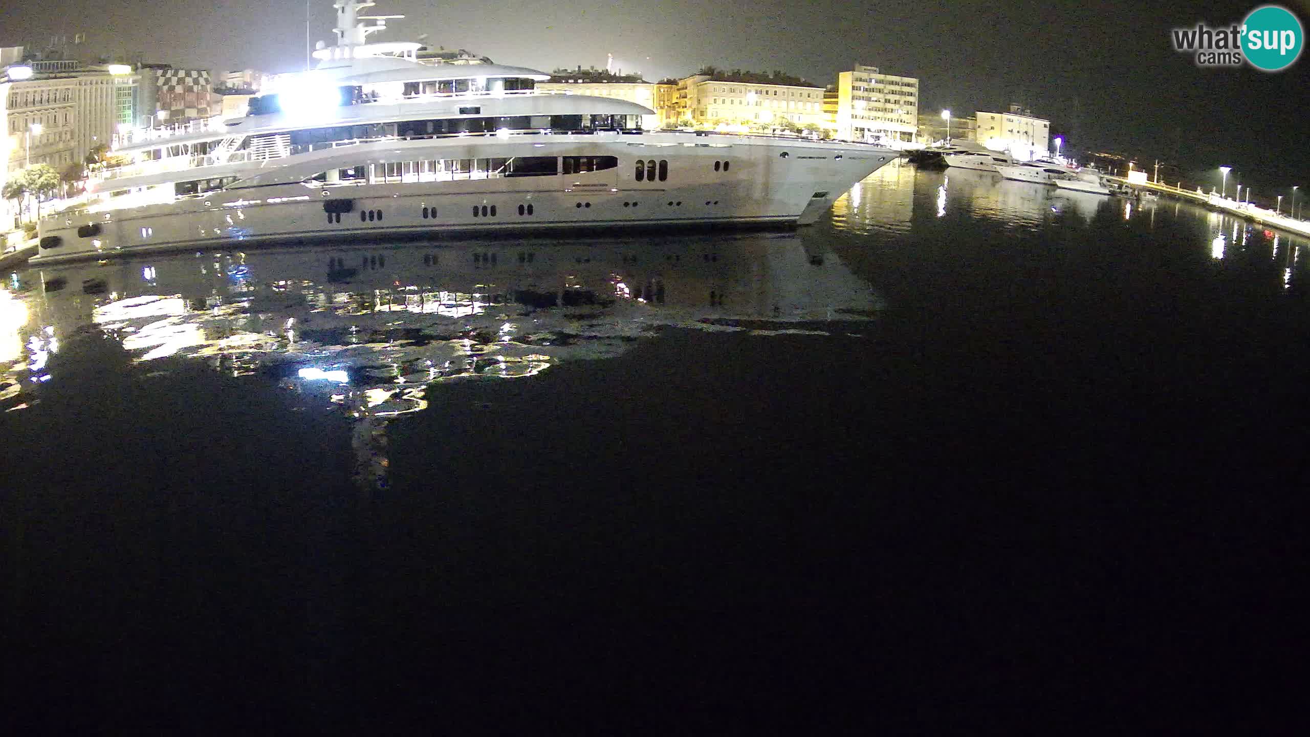 Botel Marina cámara web en vivo Rijeka