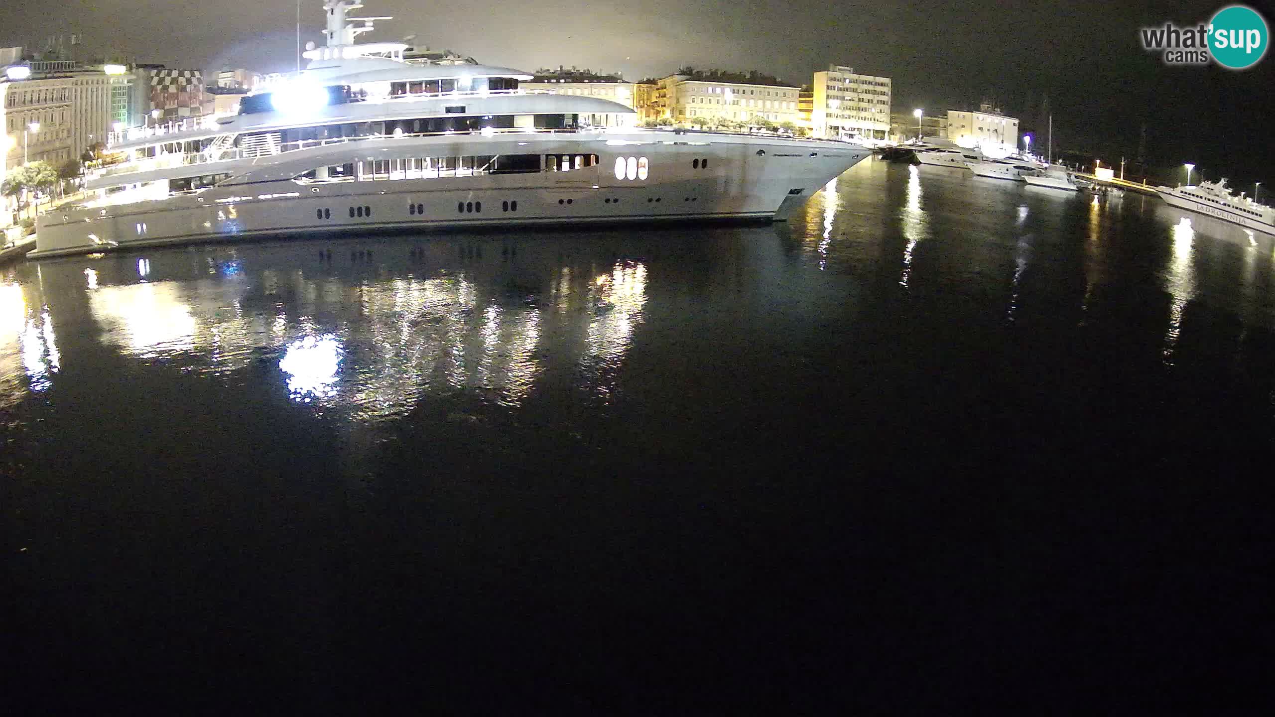 Botel Marina – Rijeka webcam