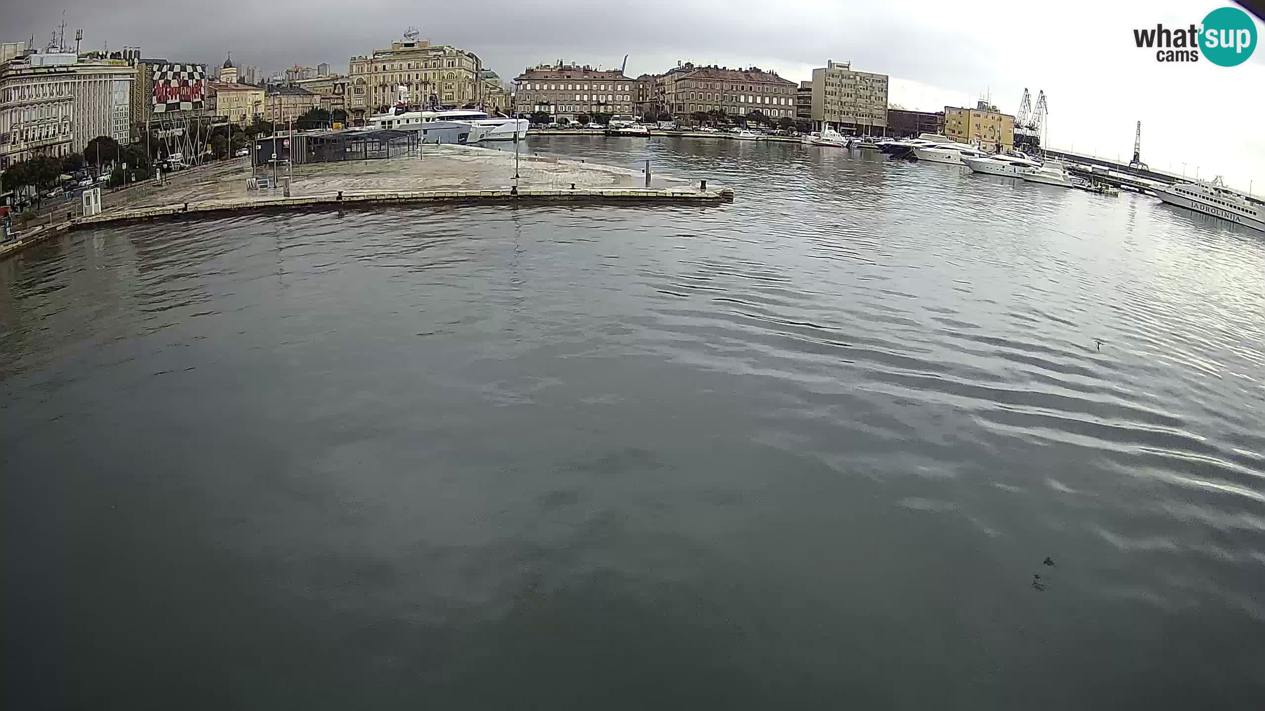 Rijeka – Botel Marina web kamera