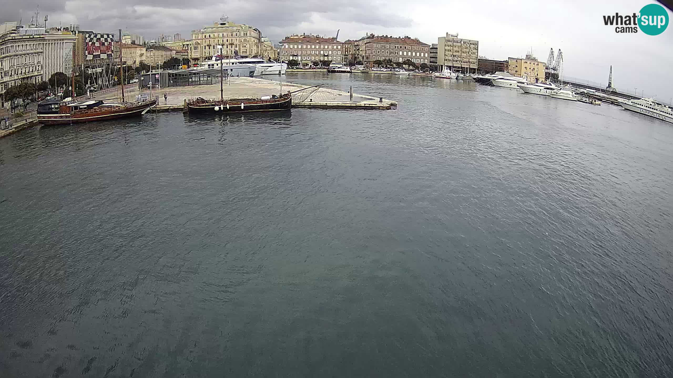 Botel Marina – Fiume live webcam