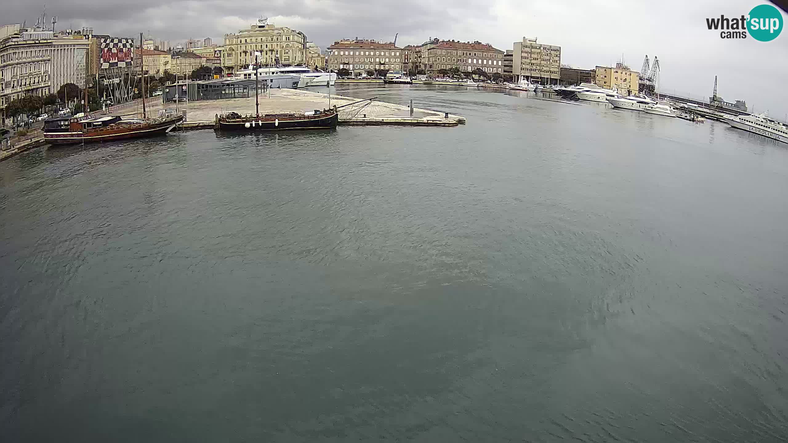 Botel Marina – Fiume live webcam