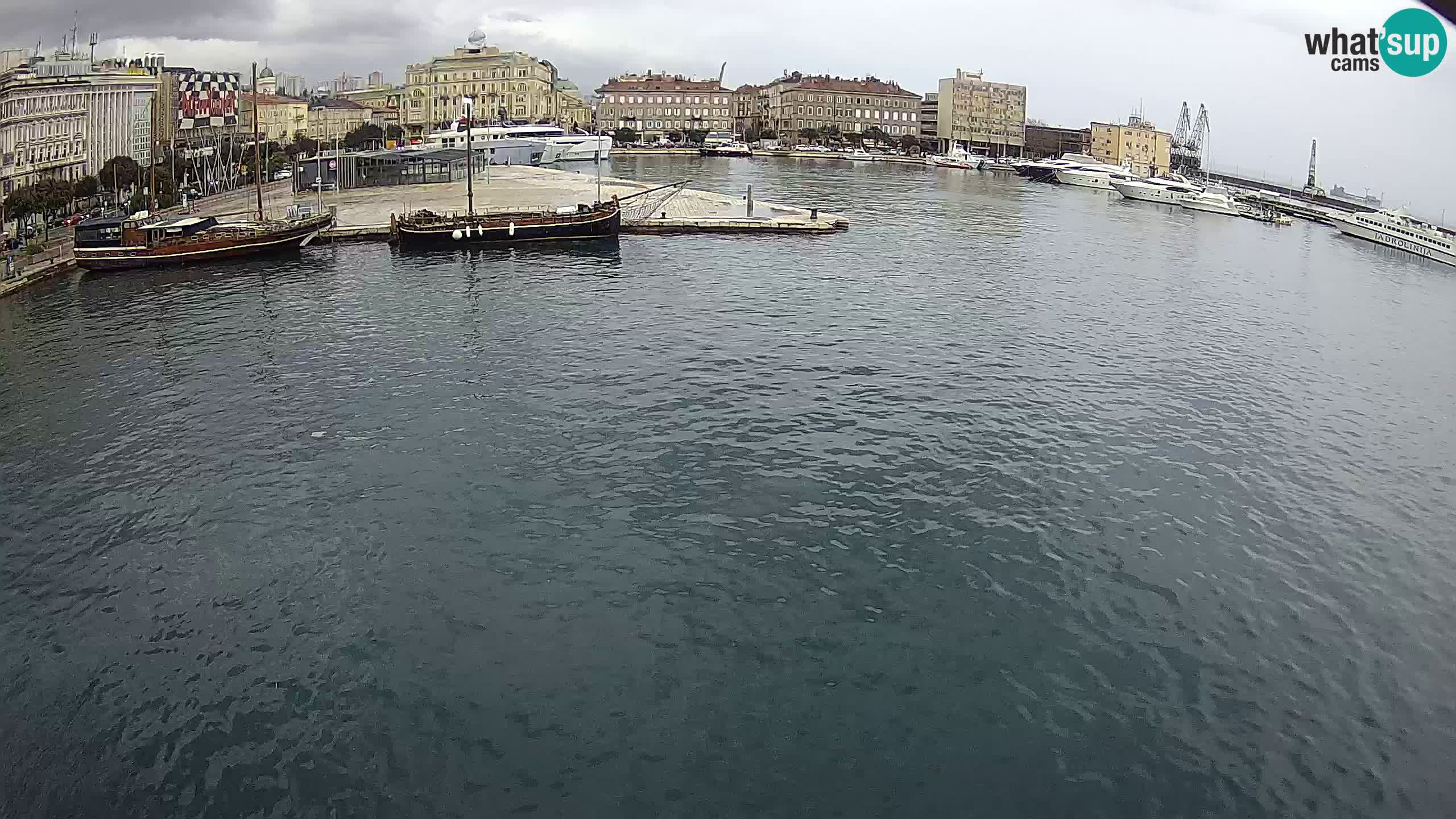 Rijeka – Botel Marina webcam en direct