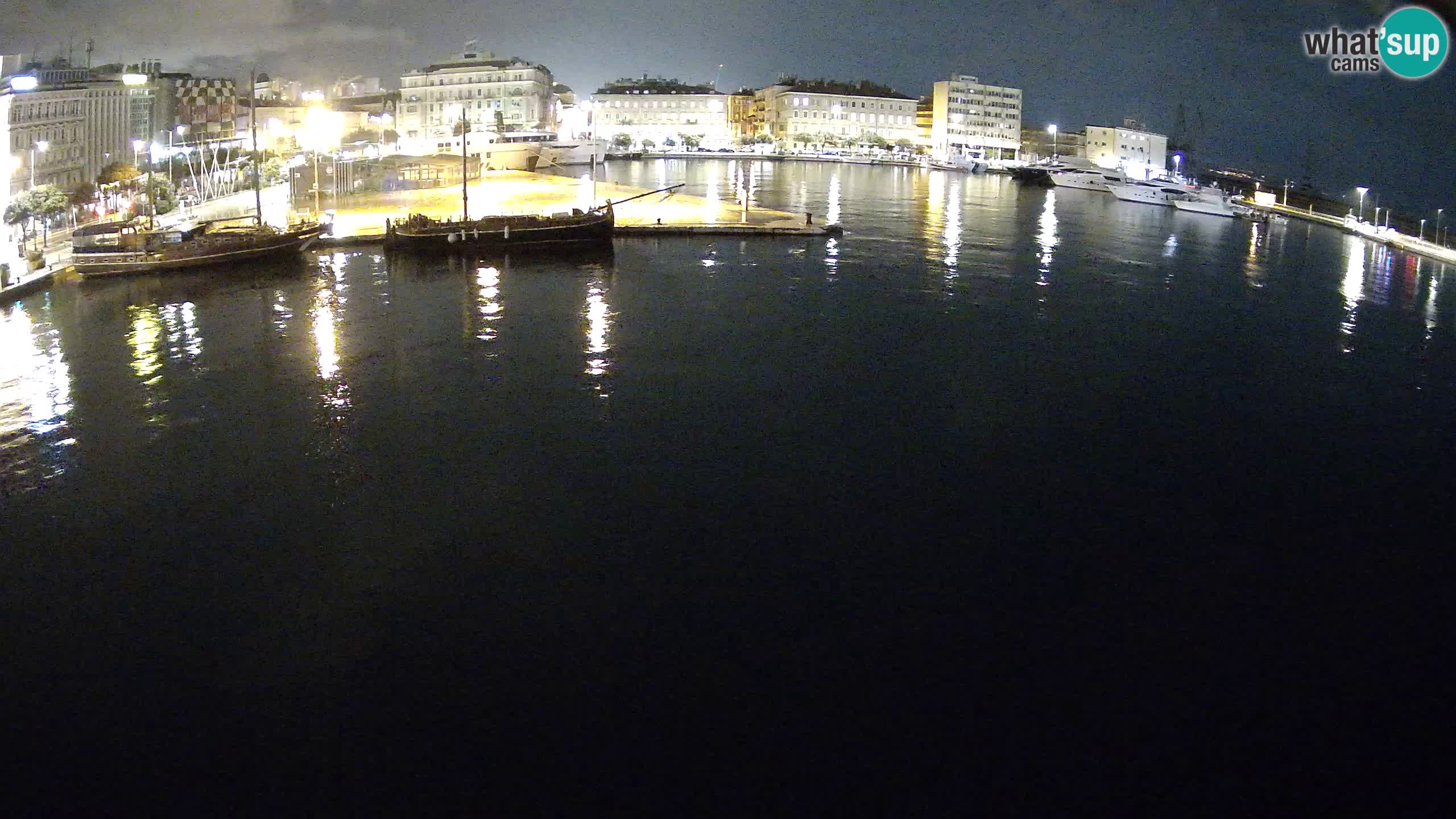 Botel Marina – Rijeka webcam