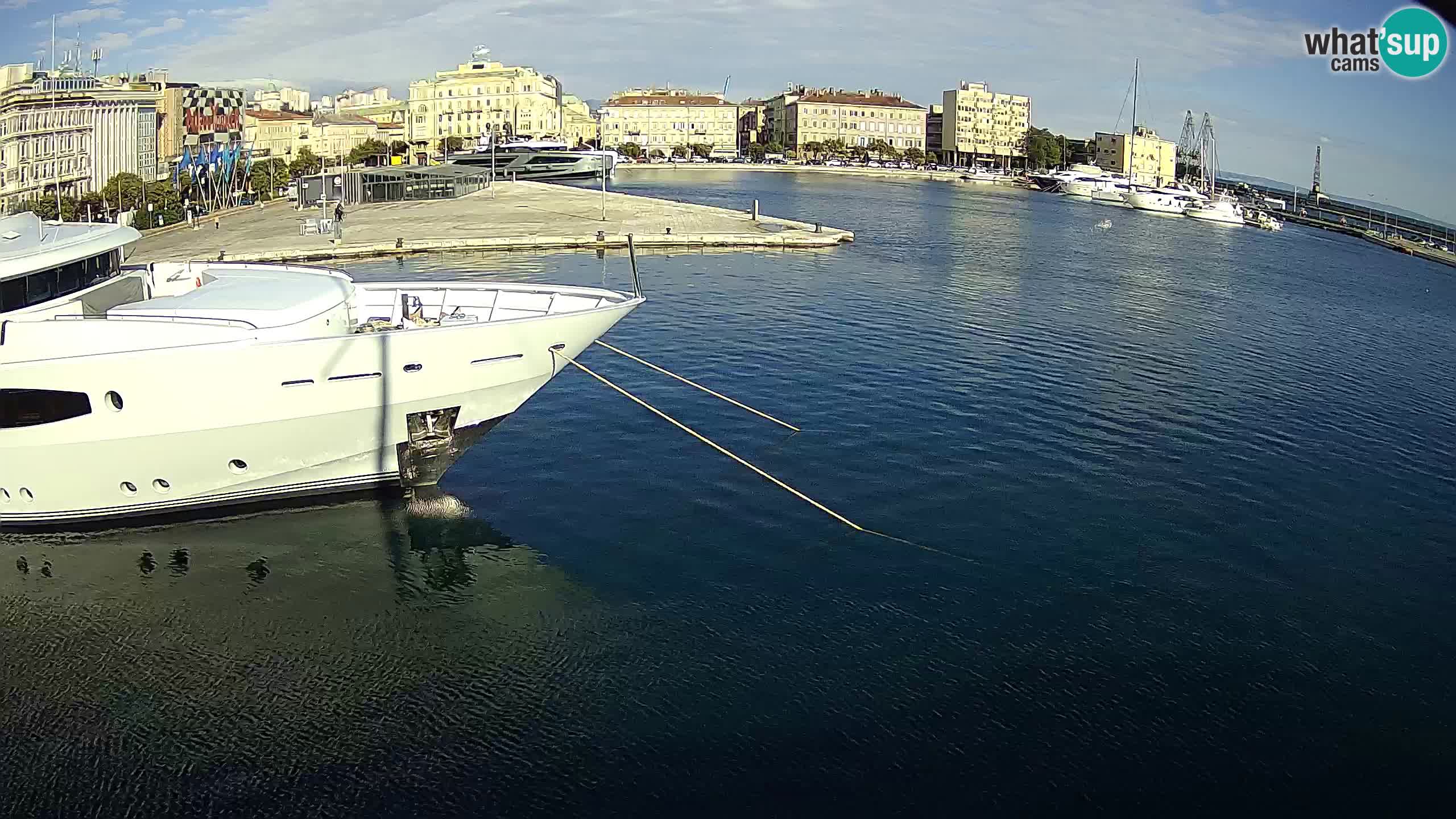 Rijeka – Botel Marina web kamera