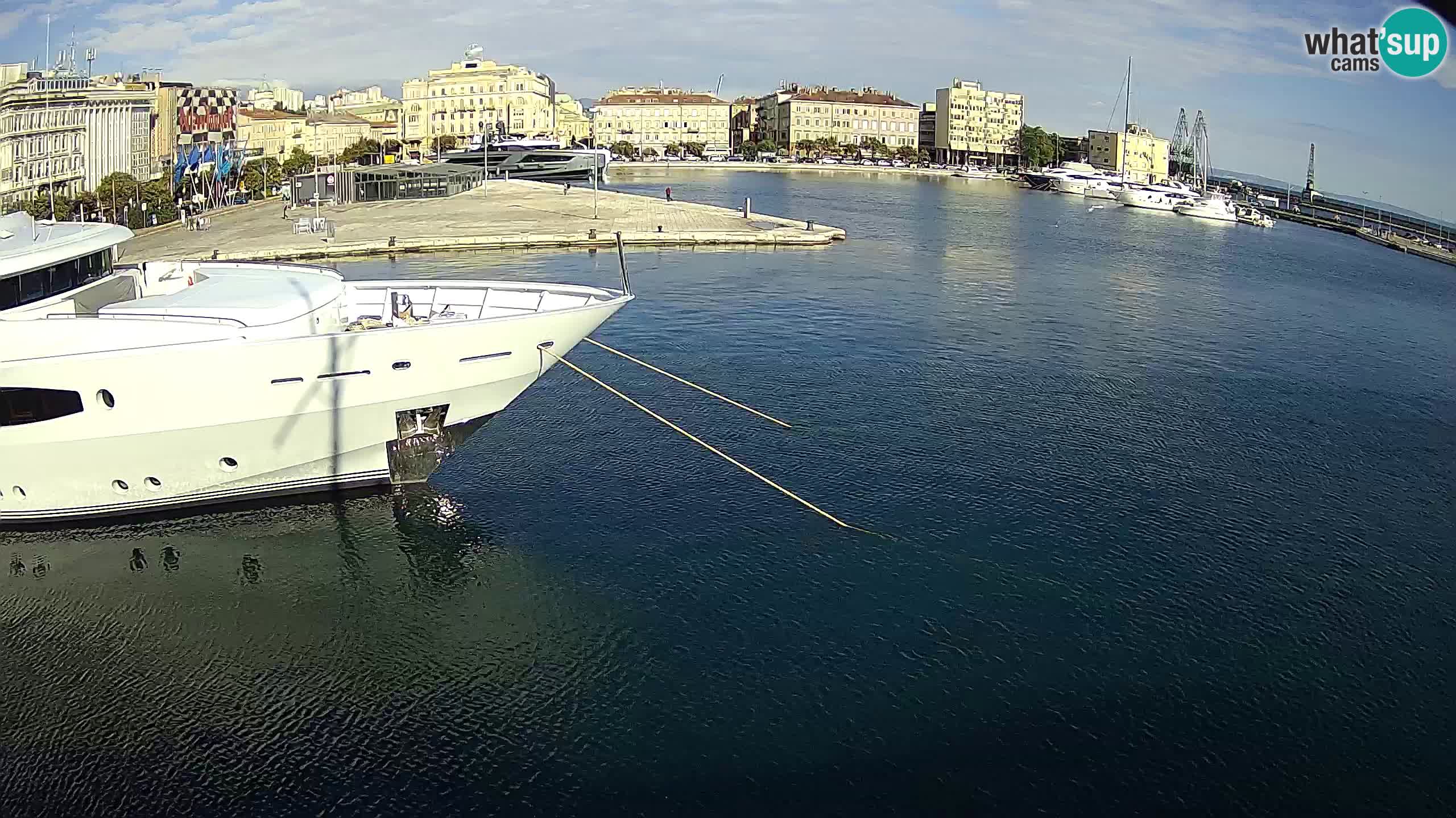 Rijeka – Botel Marina web kamera