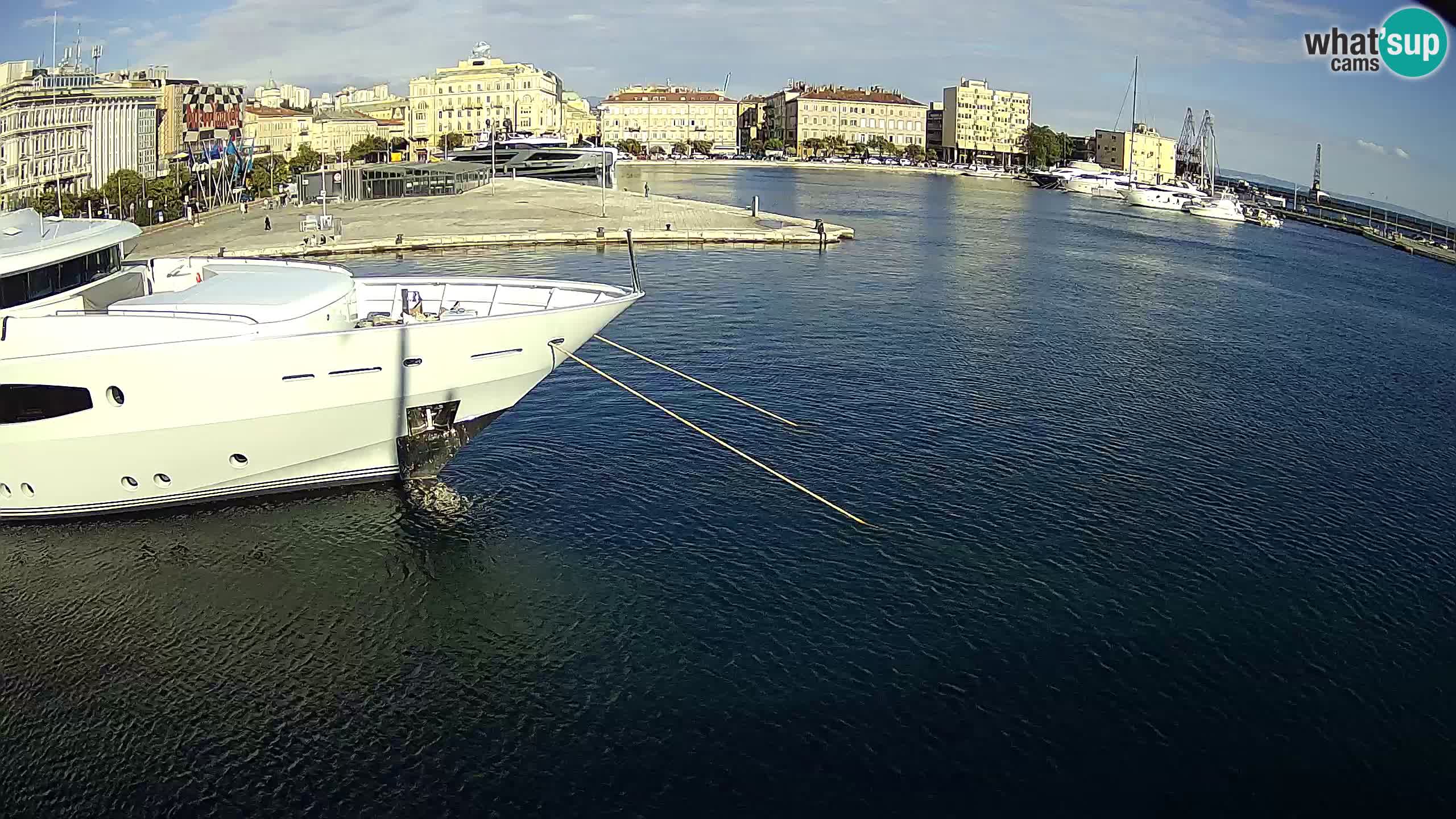Botel Marina – Rijeka live cam