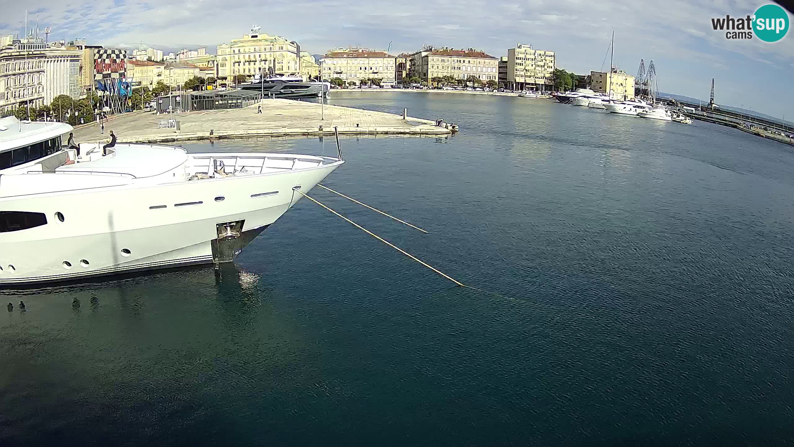 Botel Marina – Rijeka webcam