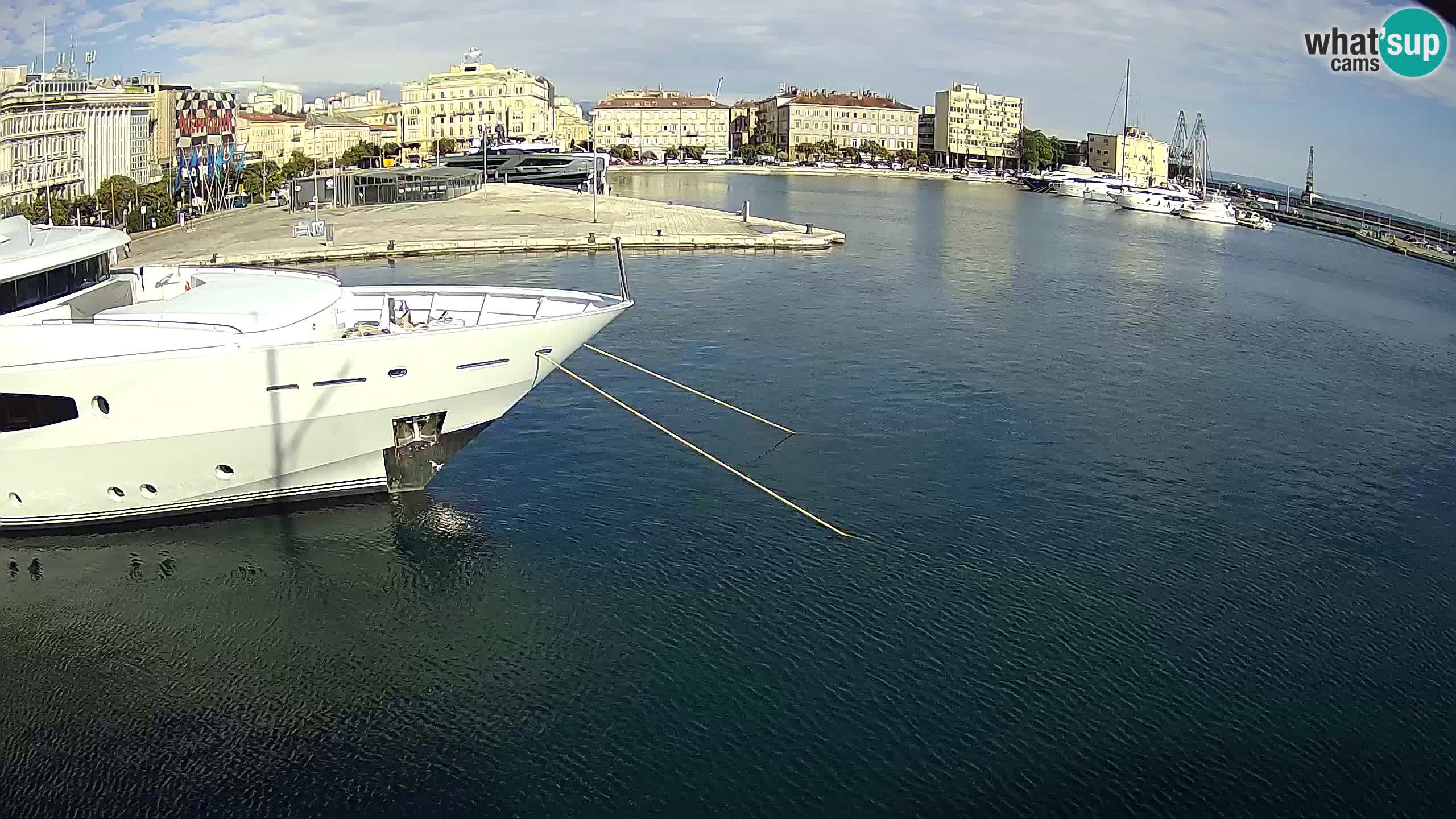 Rijeka – Botel Marina web kamera