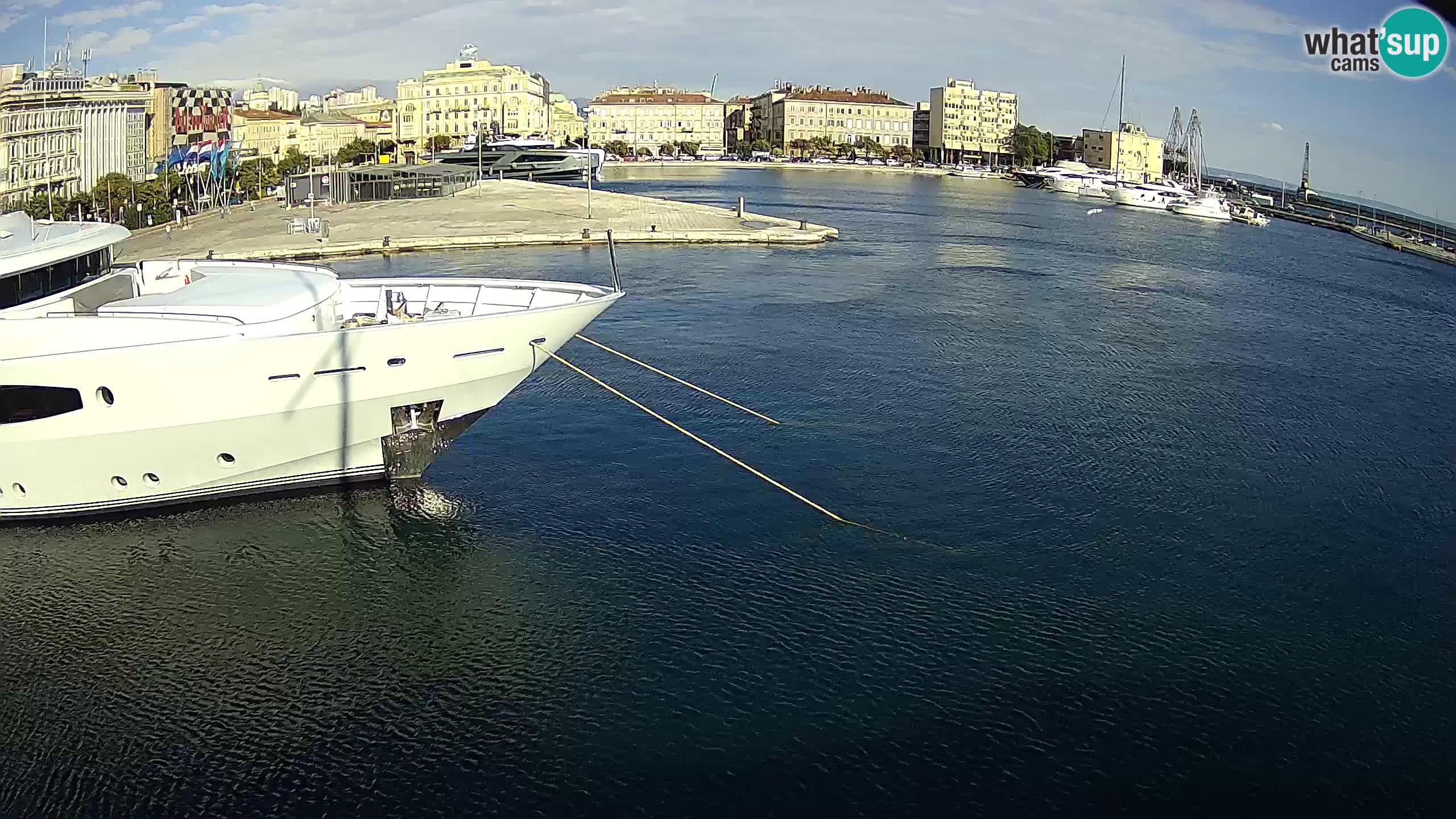 Botel Marina – Fiume live webcam