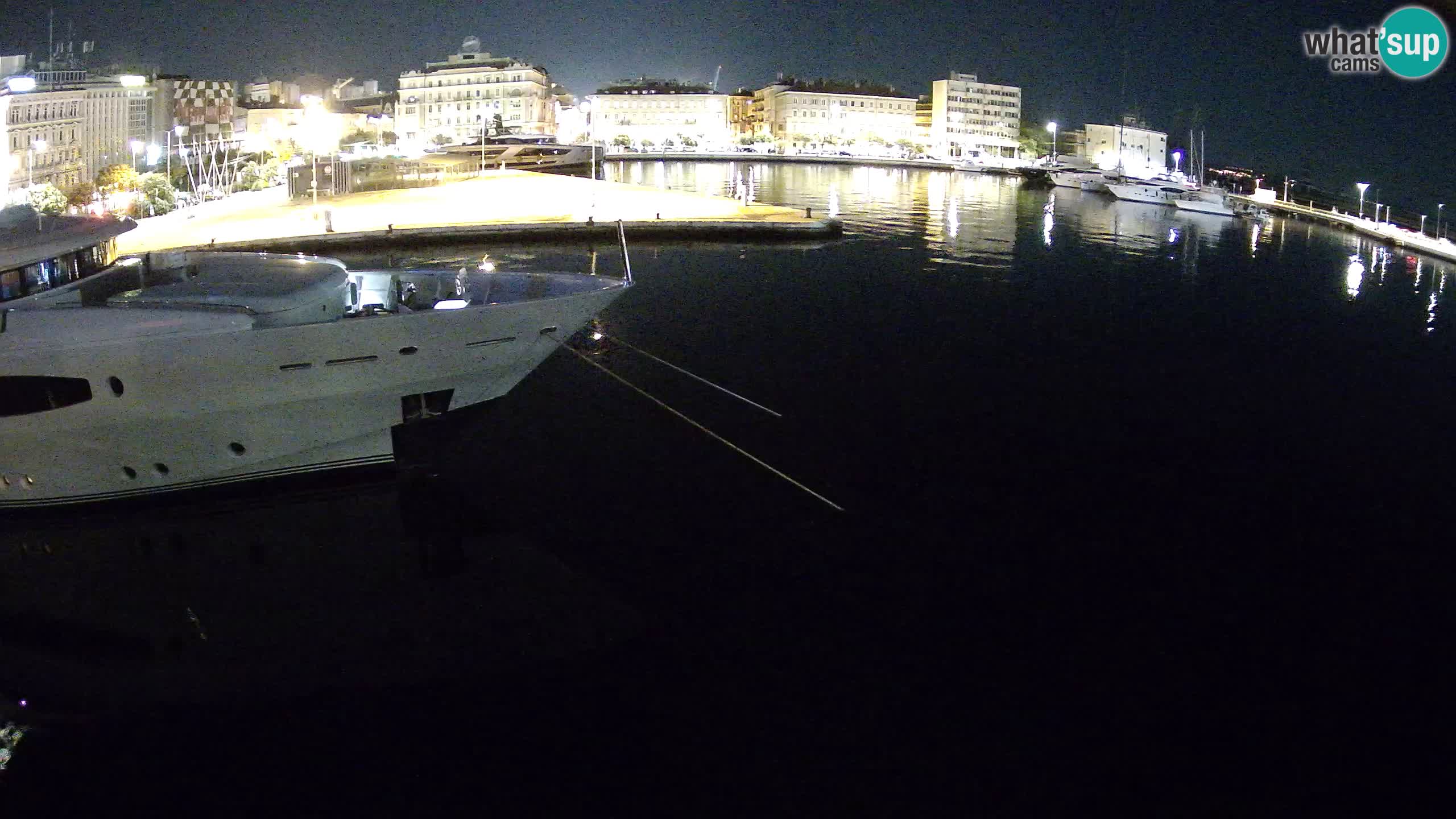 Botel Marina – Rijeka live cam
