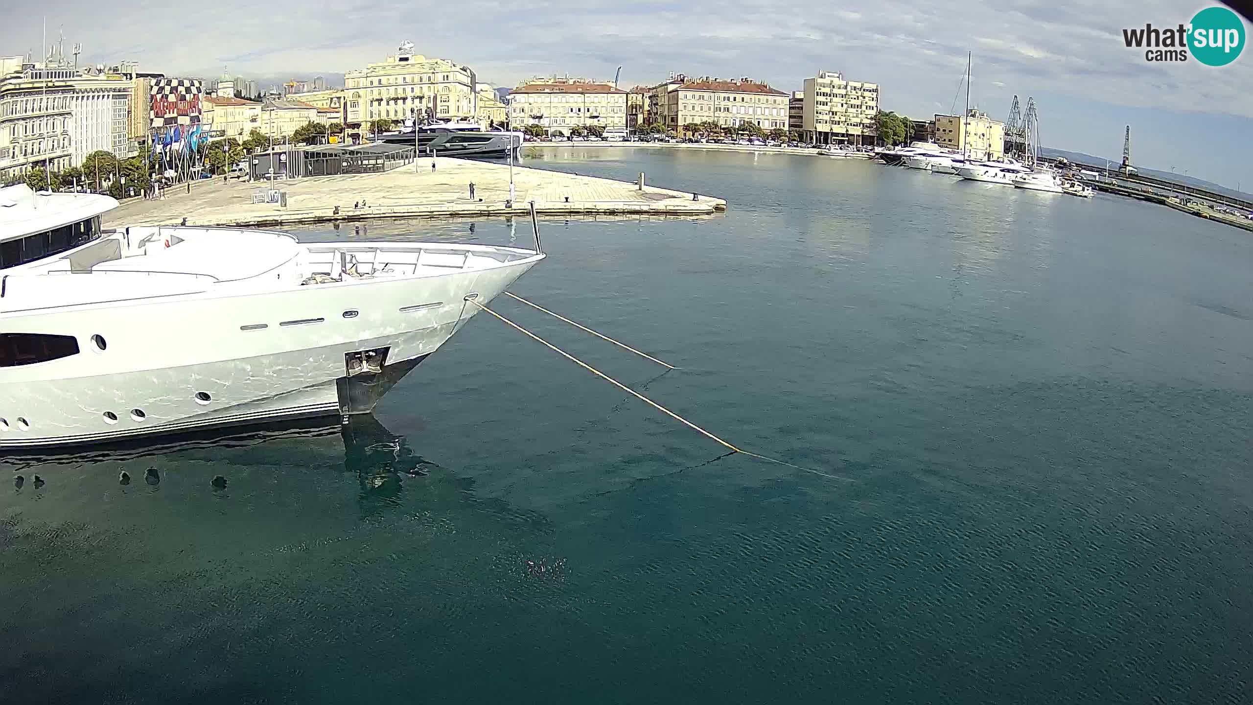 Rijeka – Botel Marina webcam en direct