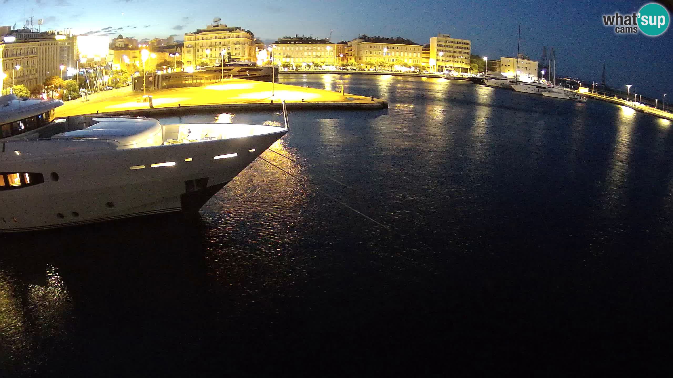 Botel Marina – Fiume live webcam
