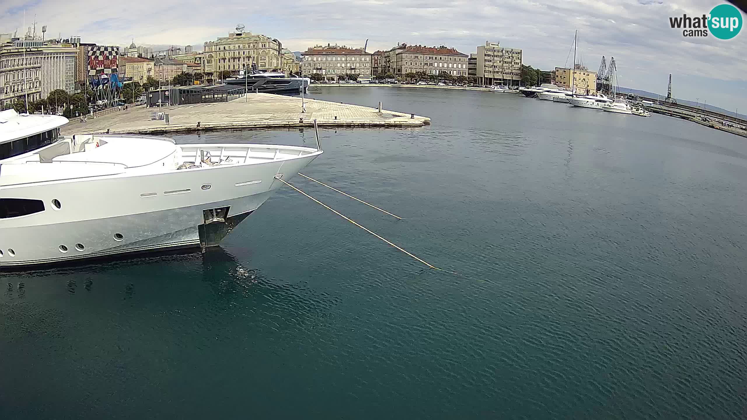 Botel Marina – Rijeka live cam