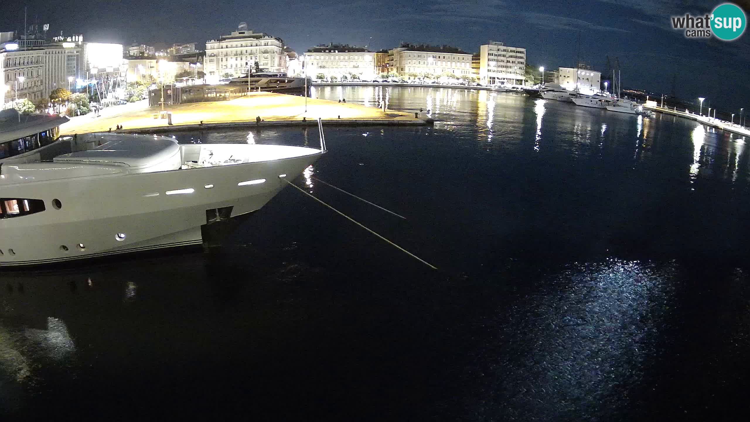Botel Marina cámara web en vivo Rijeka