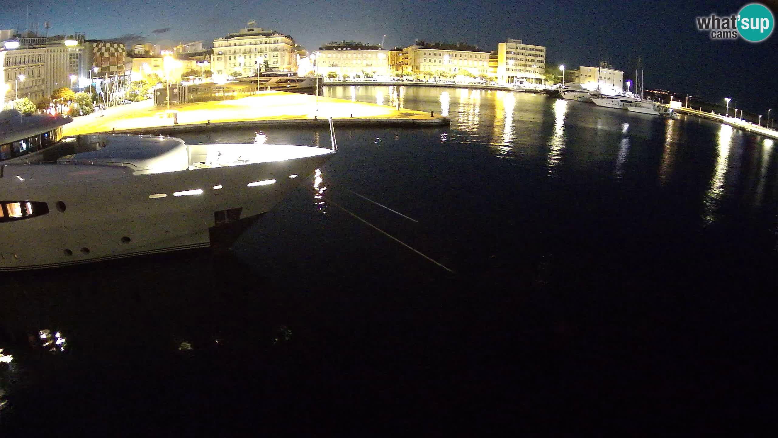Botel Marina – Rijeka live cam