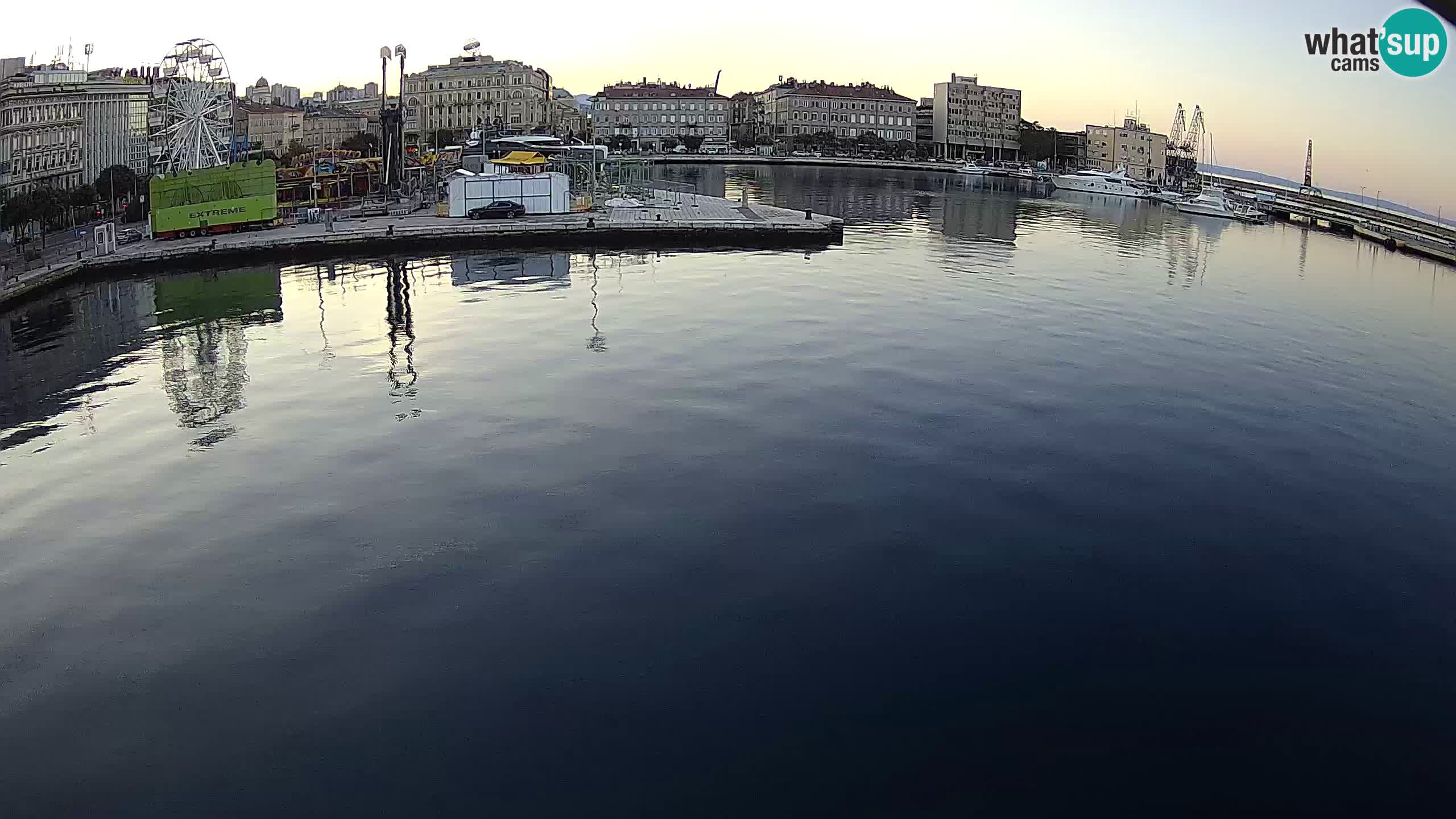Rijeka – Botel Marina webcam en direct