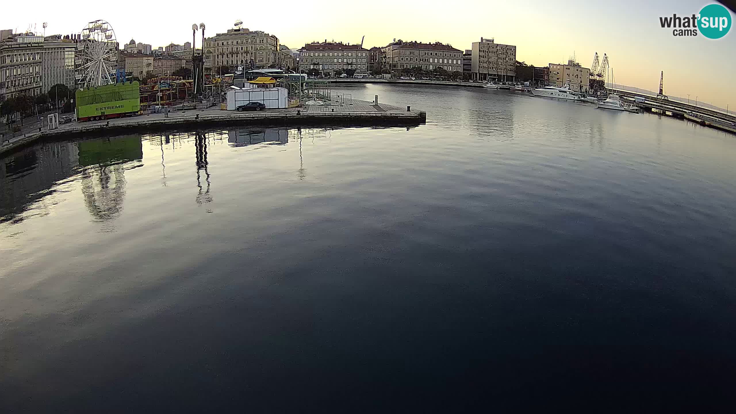 Botel Marina – Fiume live webcam