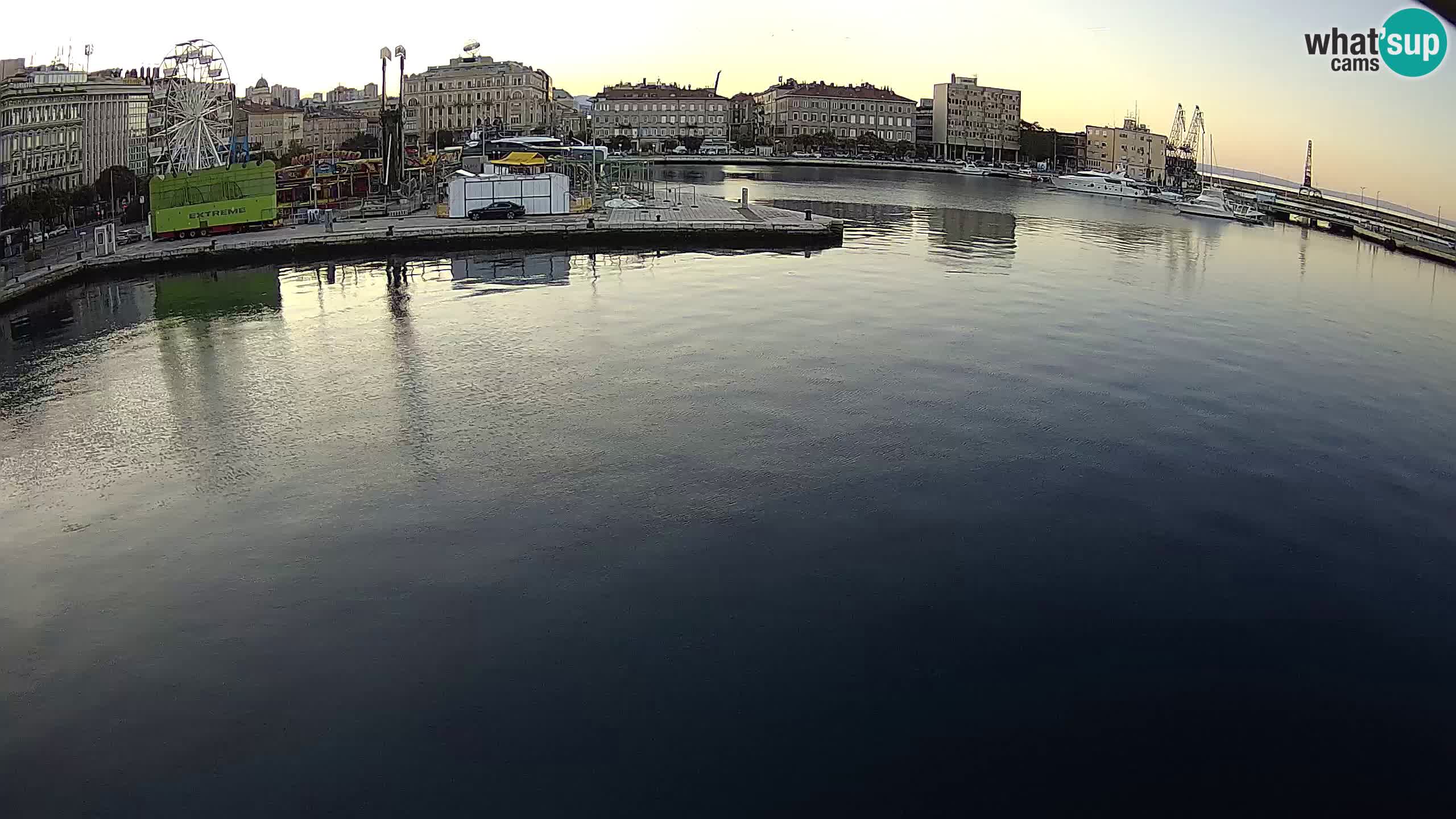 Botel Marina – Rijeka webcam