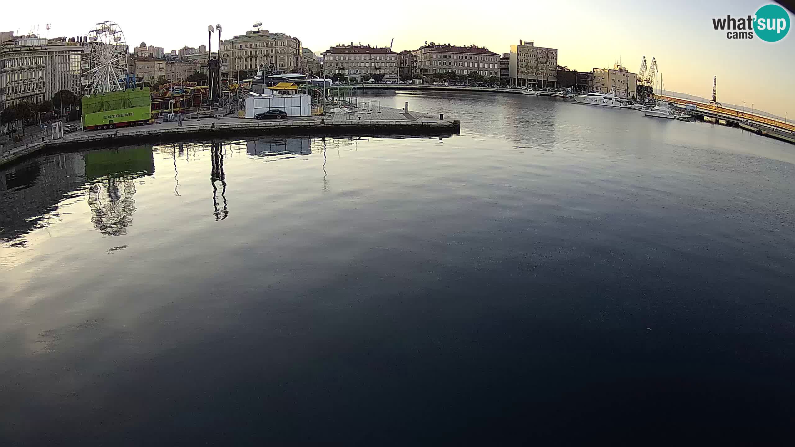 Rijeka – Botel Marina web kamera