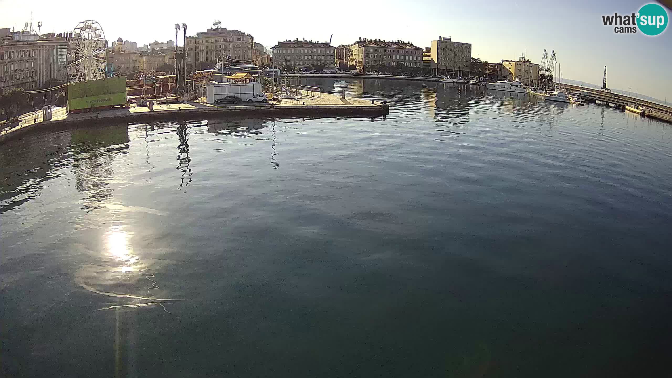 Rijeka – Botel Marina web kamera