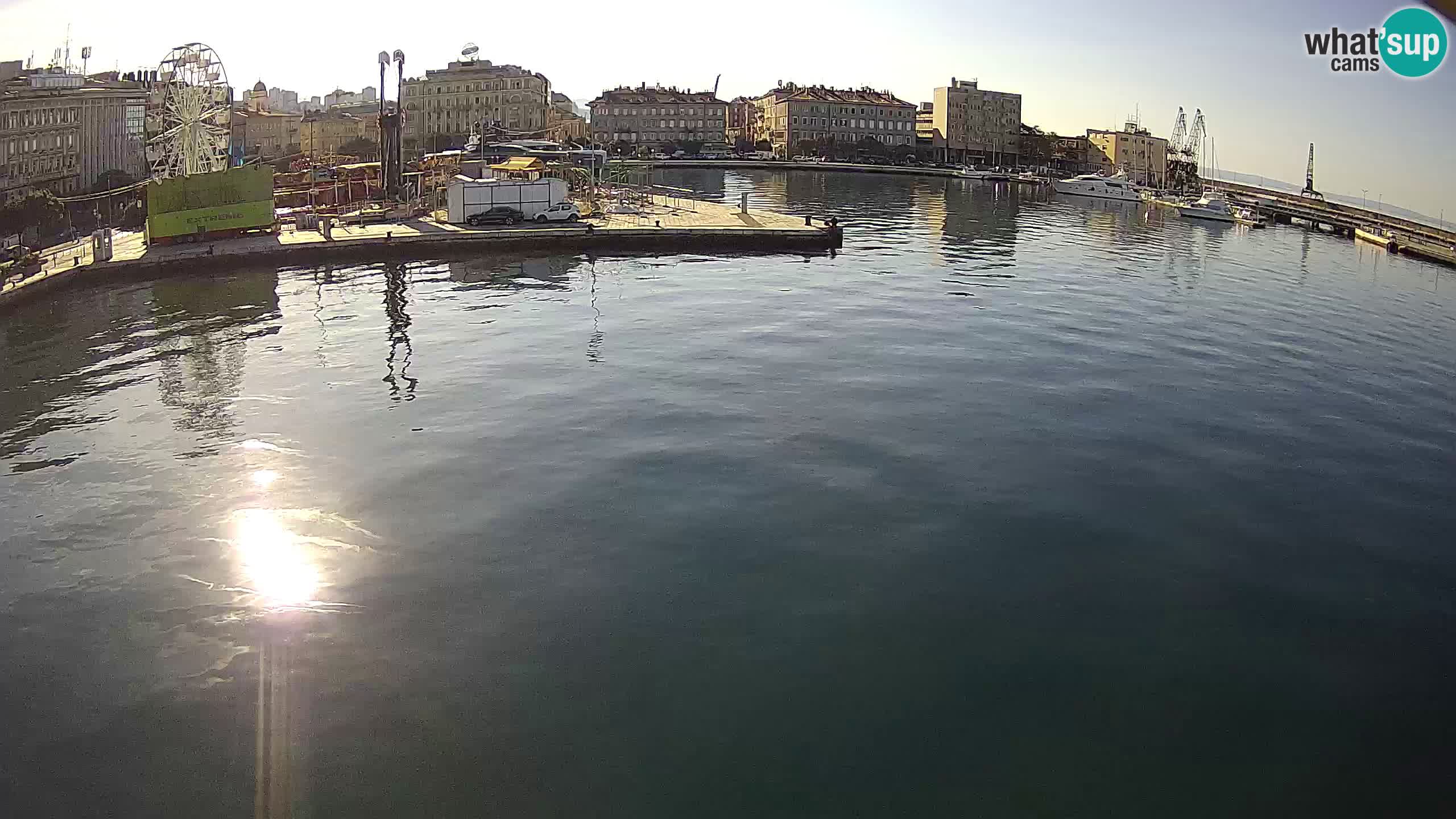 Botel Marina – Rijeka live cam