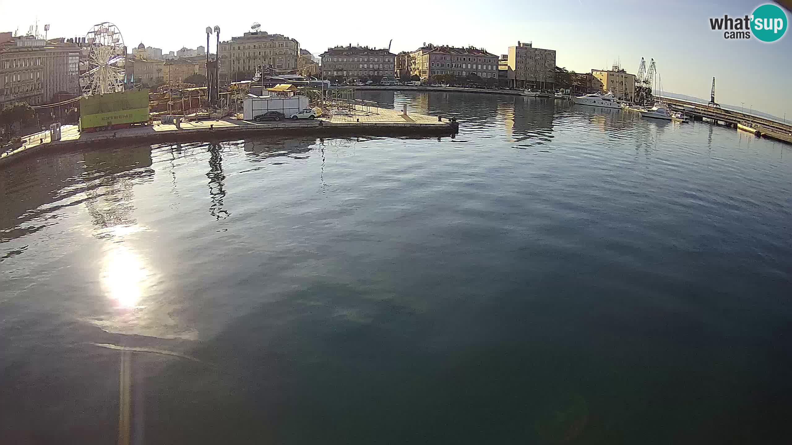 Botel Marina – Rijeka live cam