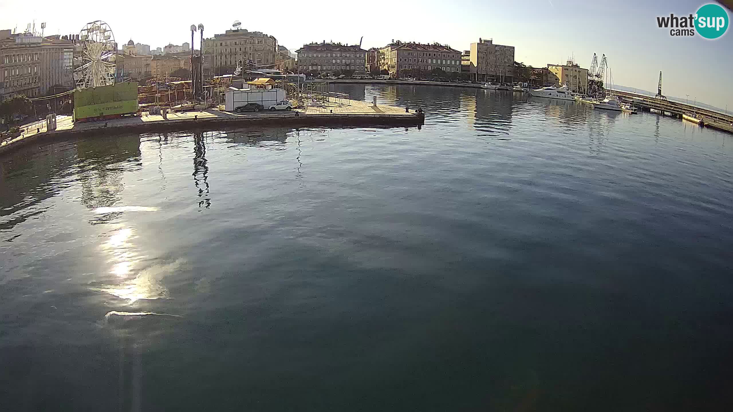 Botel Marina cámara web en vivo Rijeka