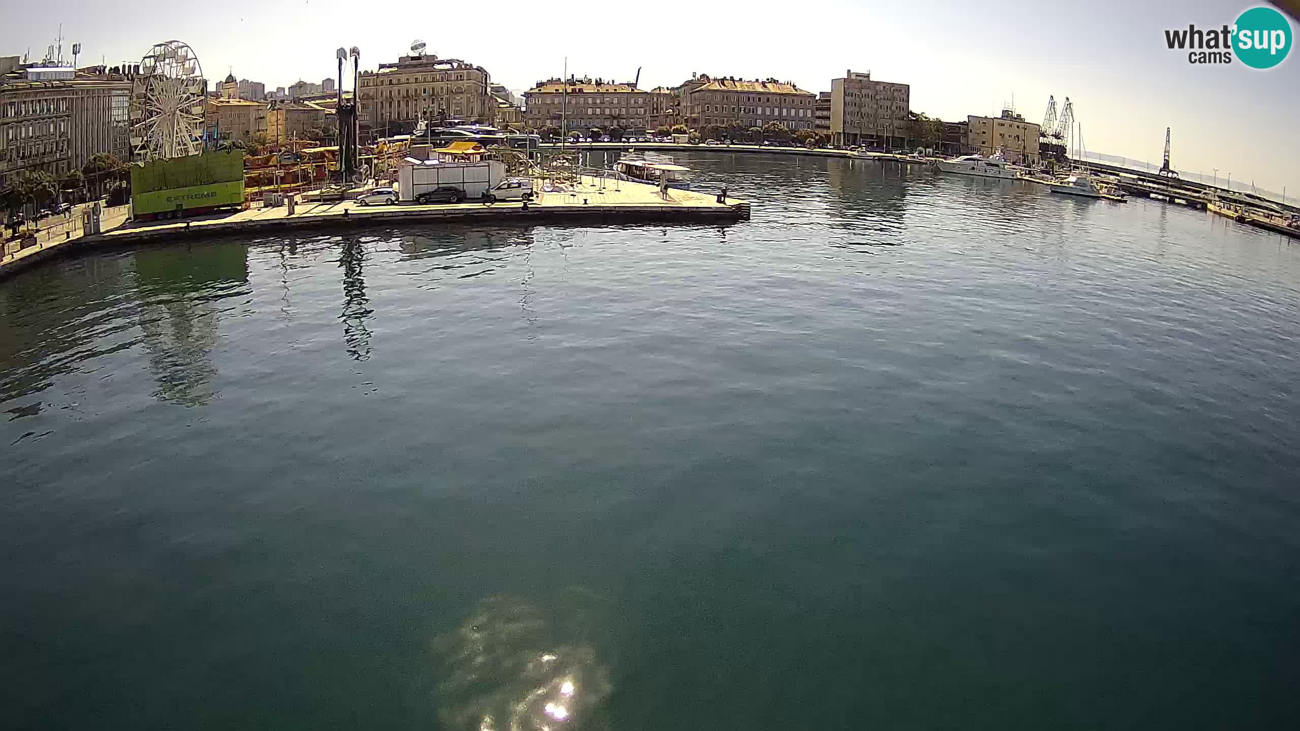 Botel Marina – Rijeka live cam