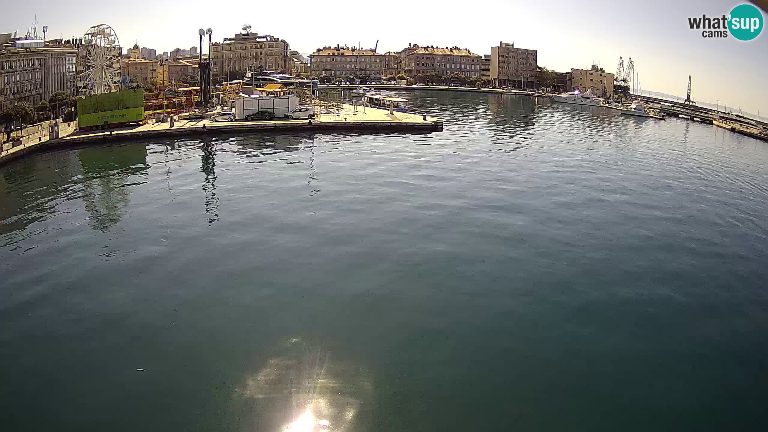 Reka – Botel Marina spletna kamera