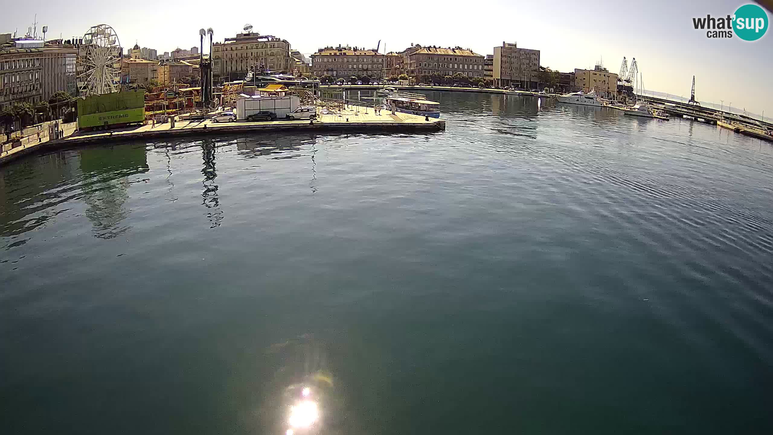 Botel Marina – Rijeka live cam