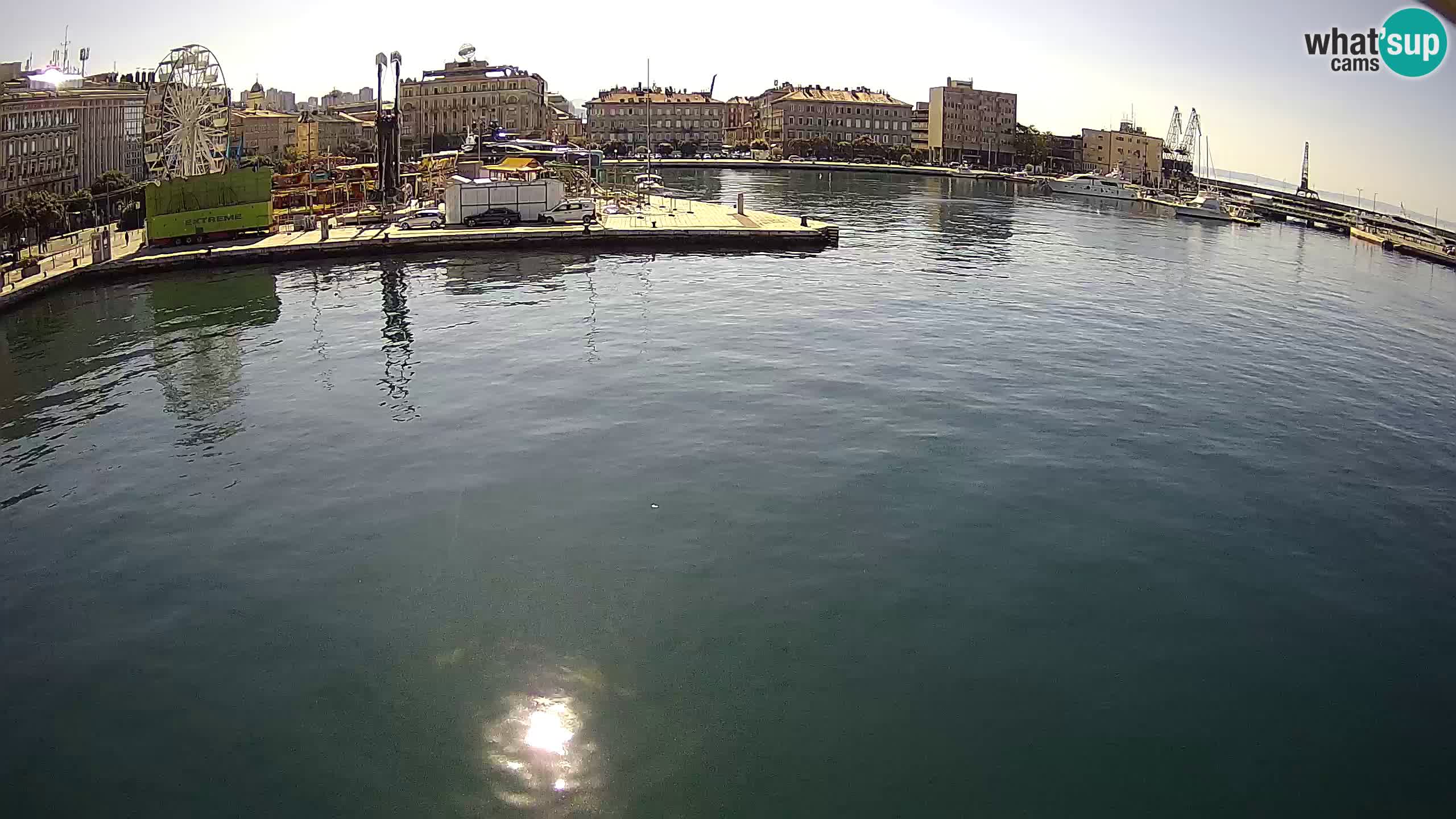 Botel Marina – Rijeka live cam