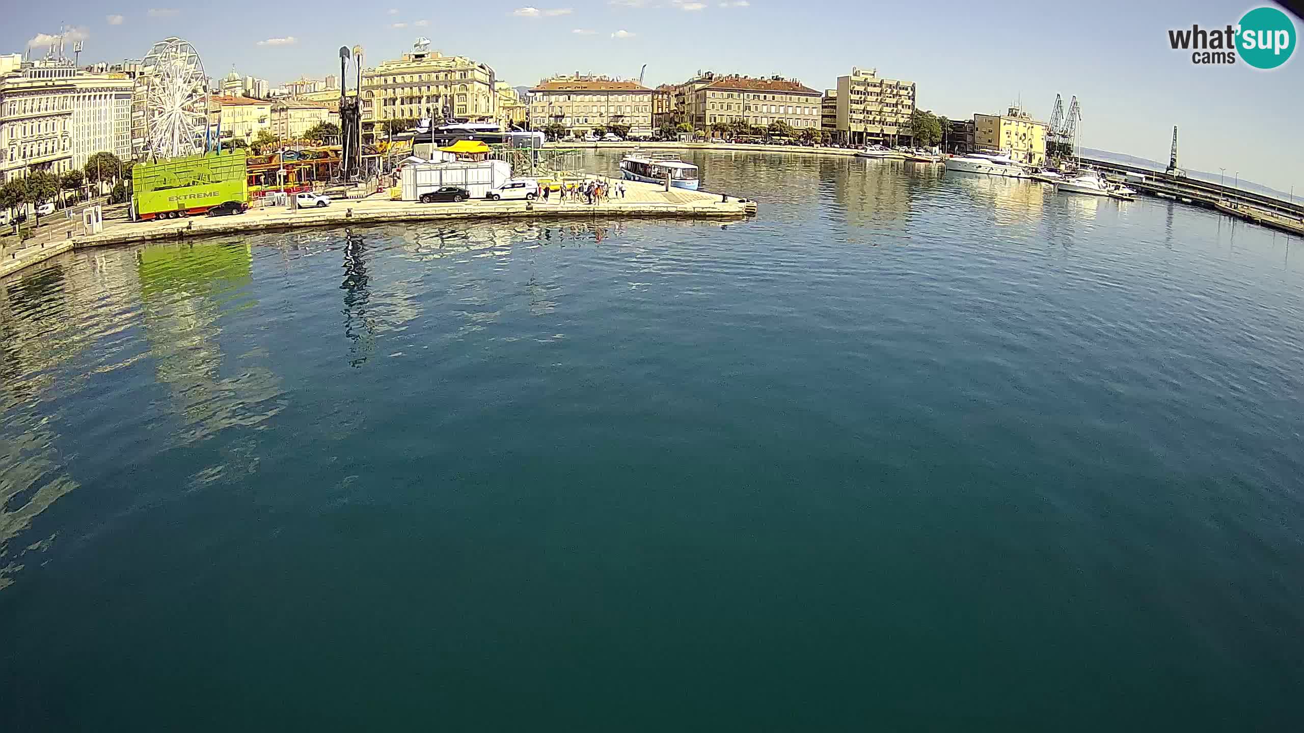 Reka – Botel Marina spletna kamera